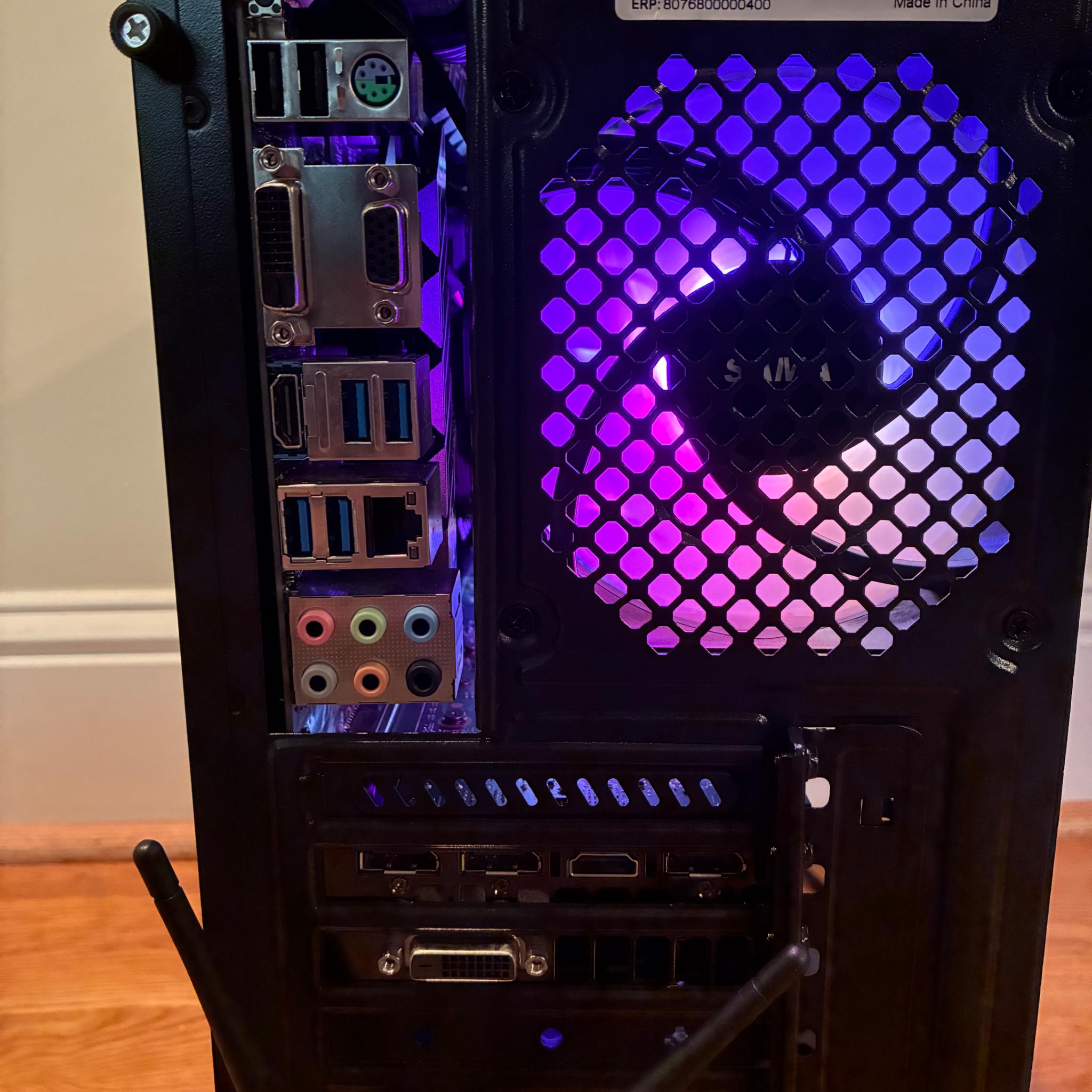 GTX 1070 R5 1600 ARGB GAMING PC 32GB 1TB SSD WiFi WINDOWS 10