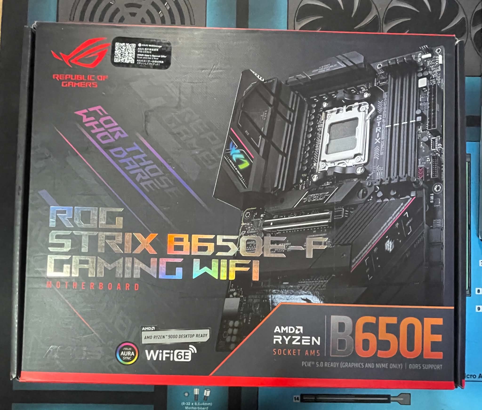 Rog STRIX B650E-F gaming wifi