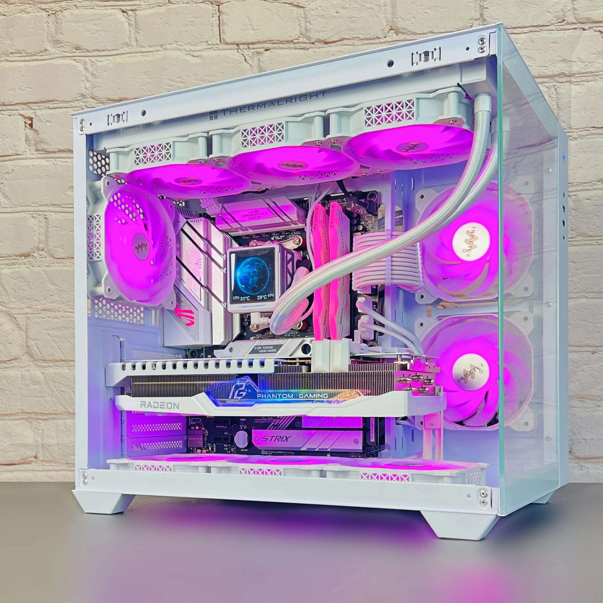 👻 Phantom 👻 Ryzen 7 7800X3D RX 7900 XT 20GB 32GB DDR5 2TB M.2 Win 11Pro Gaming PC 🤯