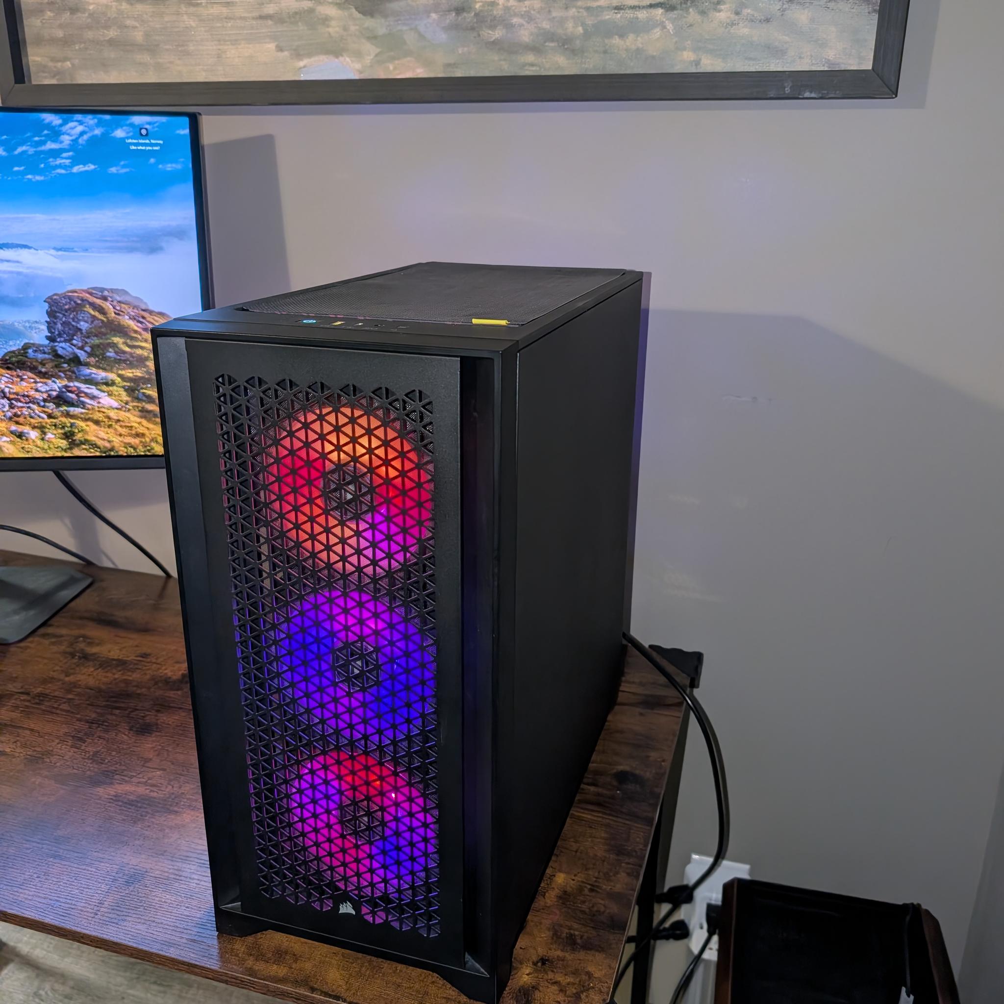 CPU | Ryzen 5800X3D ~ GPU | RX 6800XT w/ 1TB 990 Pro Custom Build