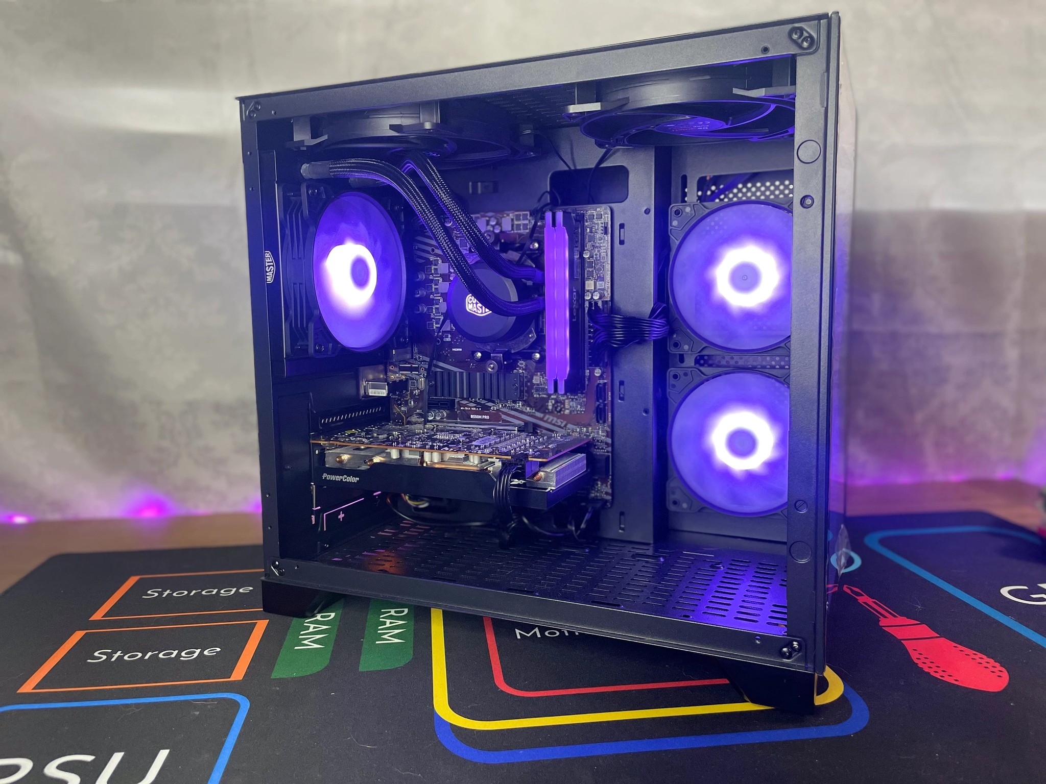 GRAPE - Mid-Range Gaming PC - Ryzen 5 3600 & RX 6600XT