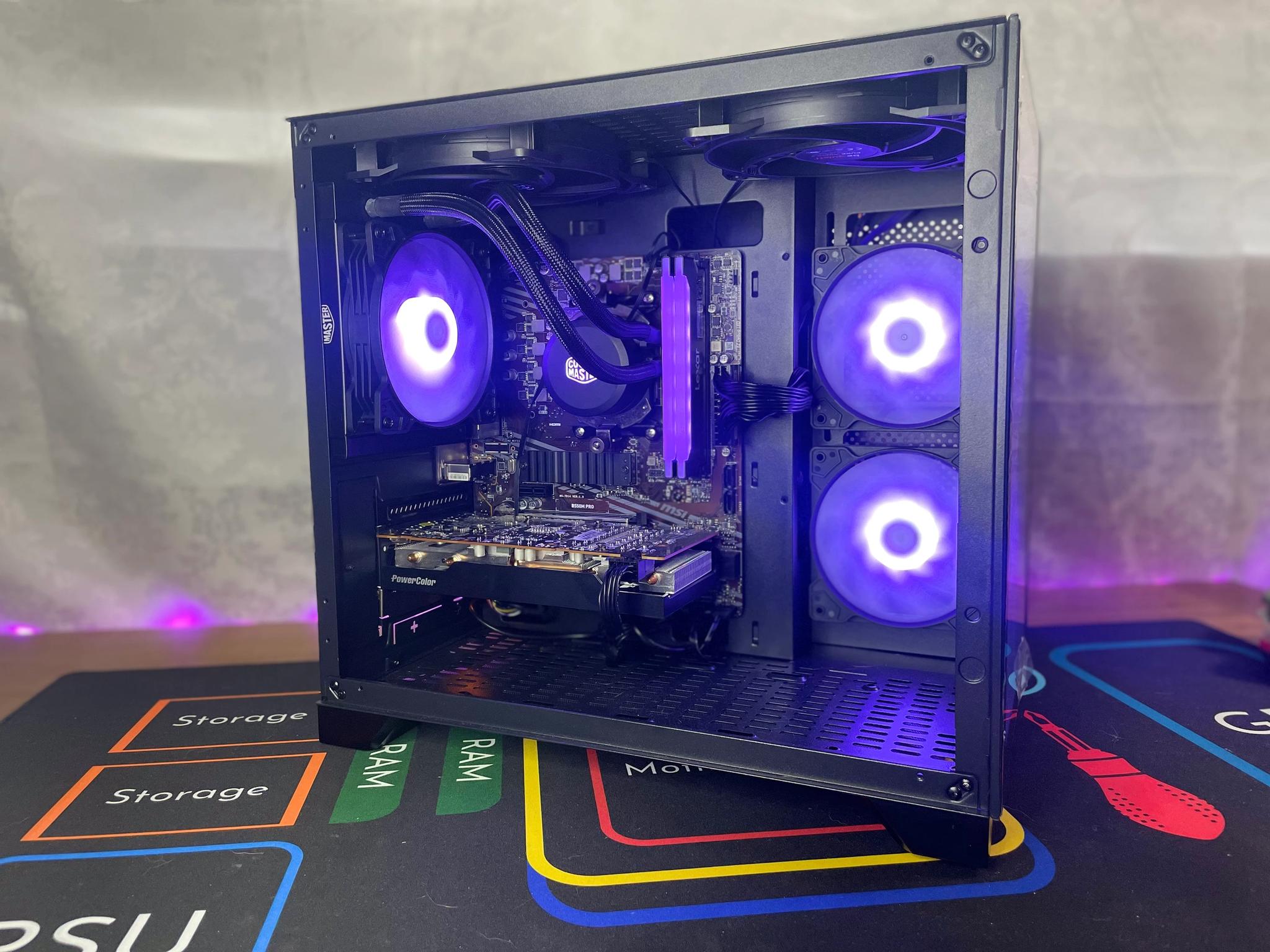 GRAPE - Mid-Range Gaming PC - Ryzen 5 3600 & RX 6600XT