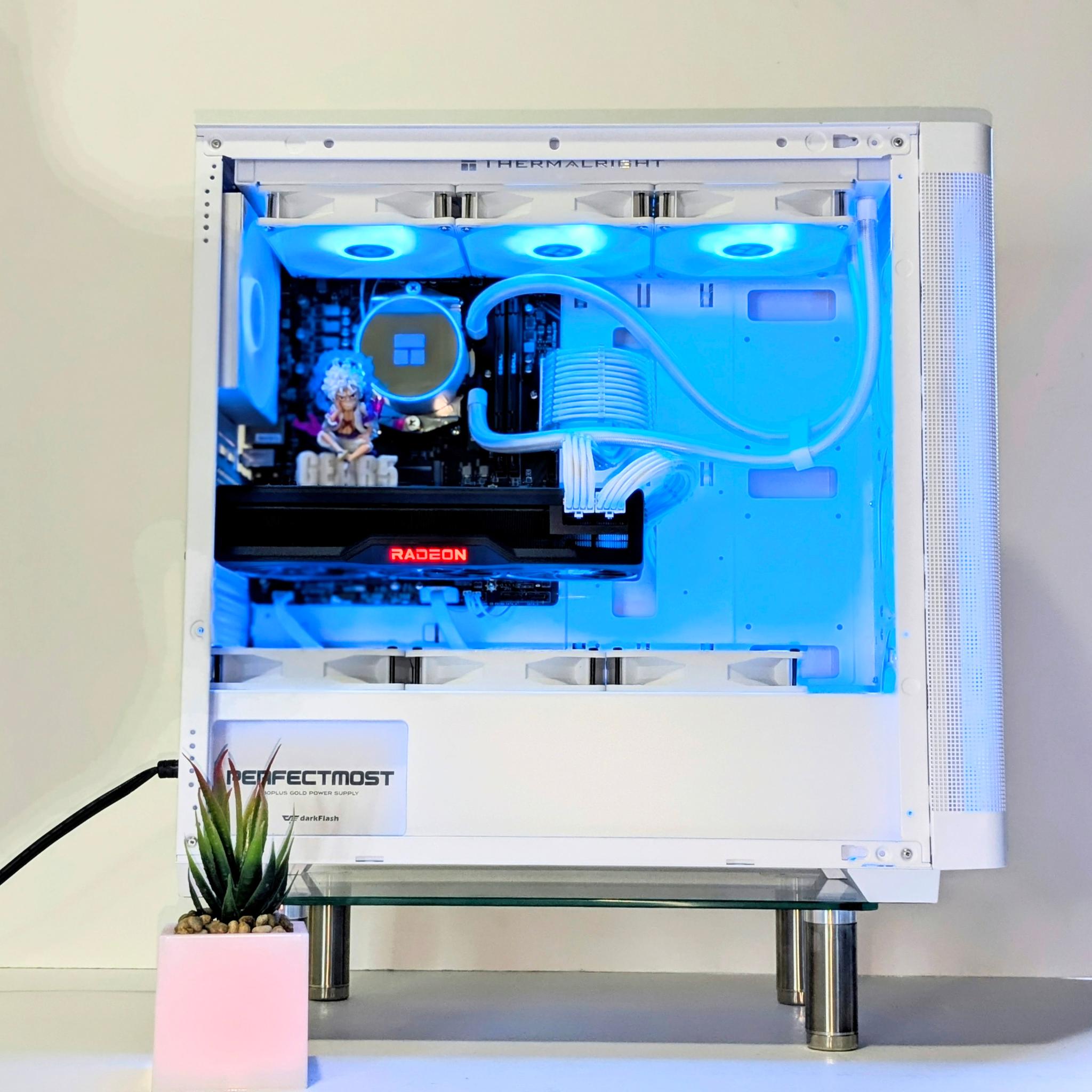 Luffy D "Gear AM/5" Build🔥⚪️Ryzen 7 7700⚪️RX 6950XT⚪️32GB RAM⚪️1TB NVMe⚪️Windows 11 Prof.