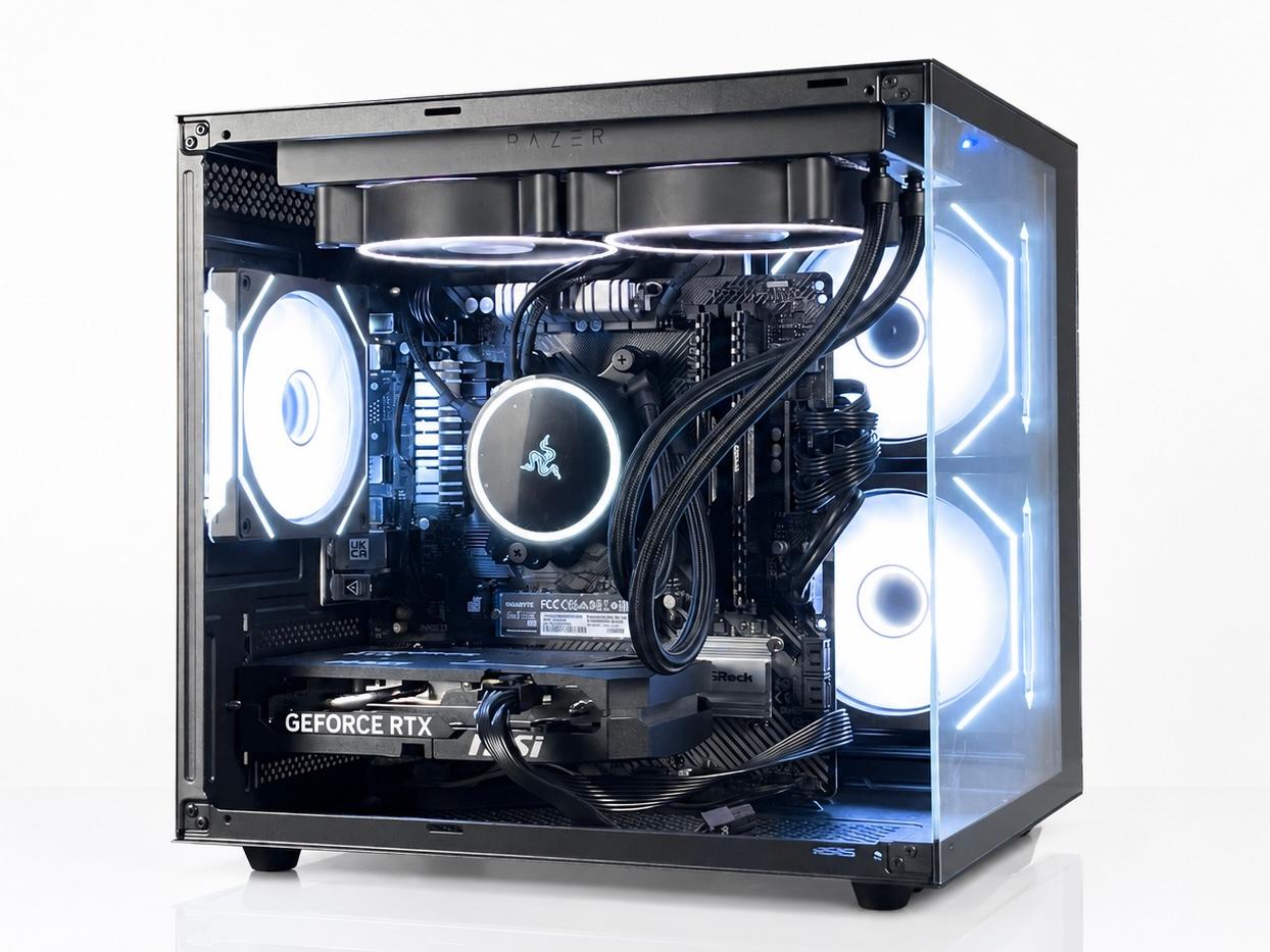 🐼 PANDA Gaming PC | RTX 5060 | Ryzen 5 5500 | 16GB RAM | 1TB NVME | WiFi and Bluetooth