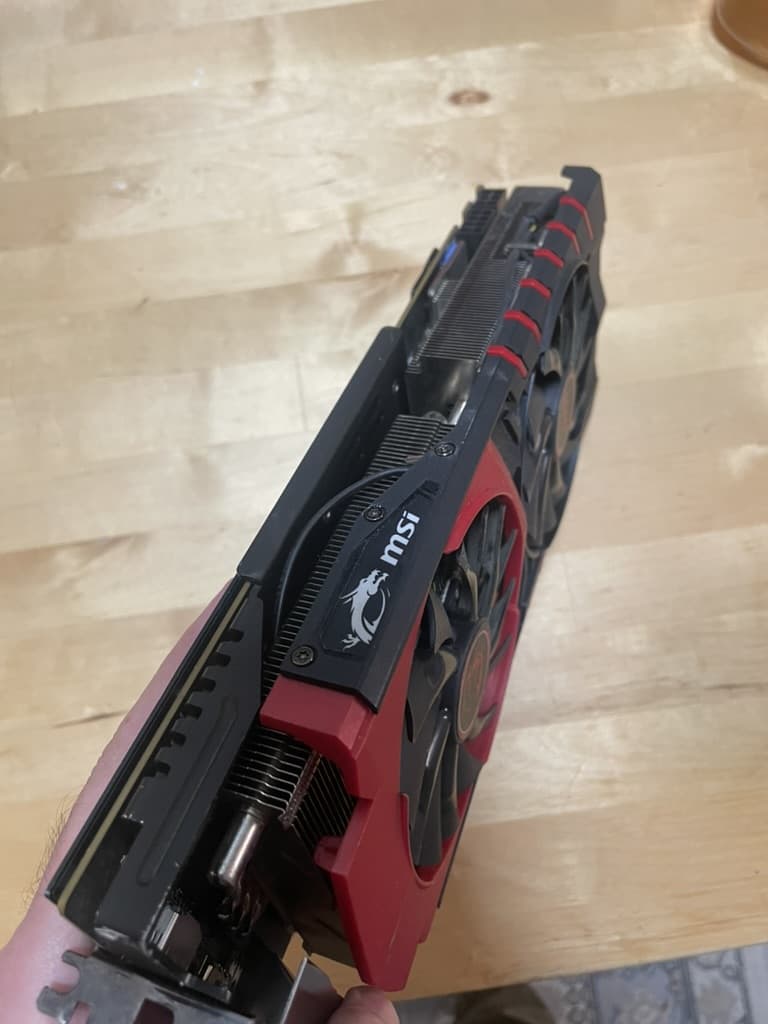 MSi R9 390 Gaming 8GB (READ, NOT WORKING)