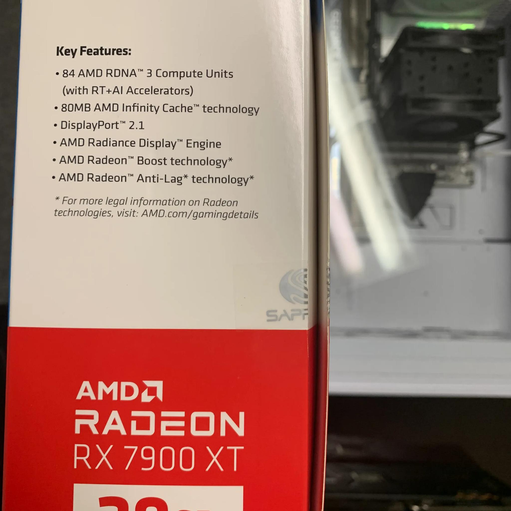 Sapphire Pulse RX 7900 XT 20GB GDDR6