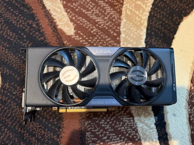 NVIDIA EVGA GeForce GTX 760 2GB 256-Bit GDDR5 PCI Express 3.0 Graphics card