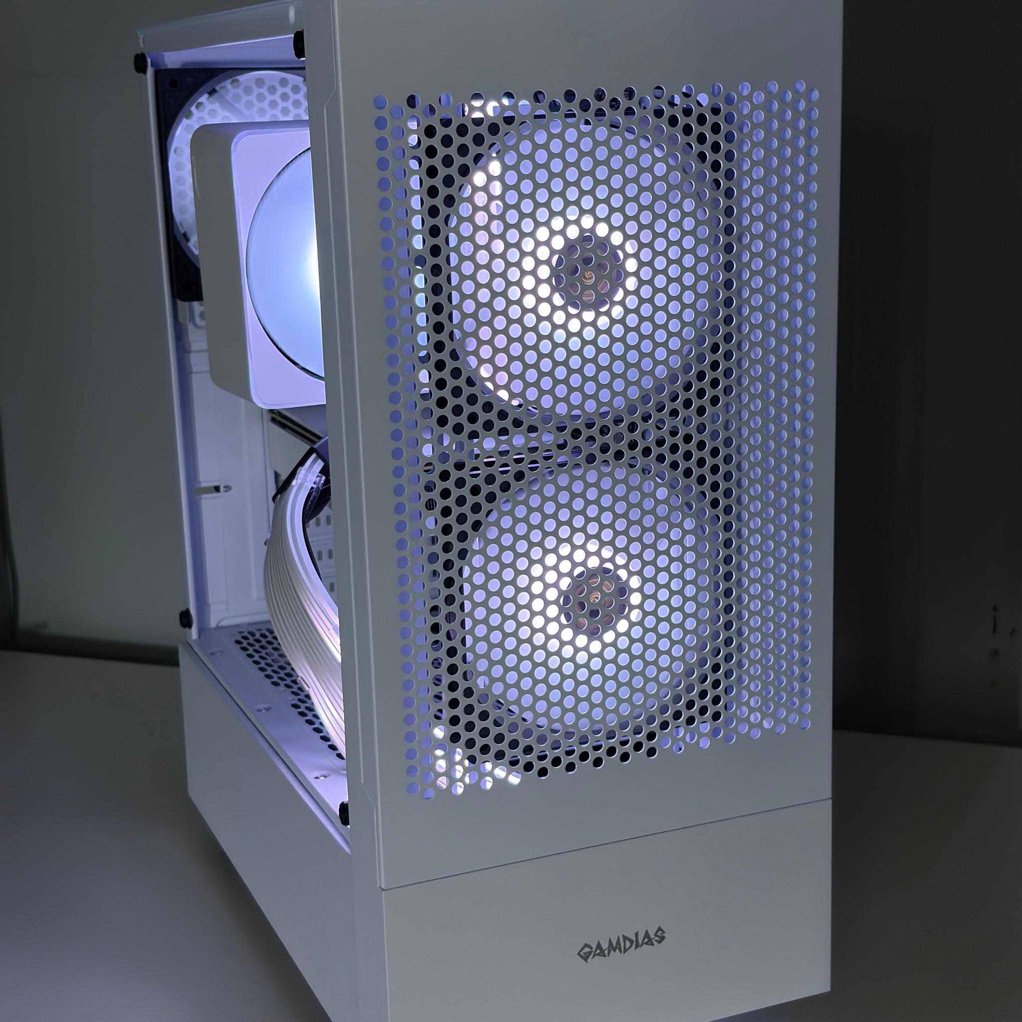 White Gaming PC | i7 + RTX 2060 Super | 16GB 3200MHz | Ready to Play