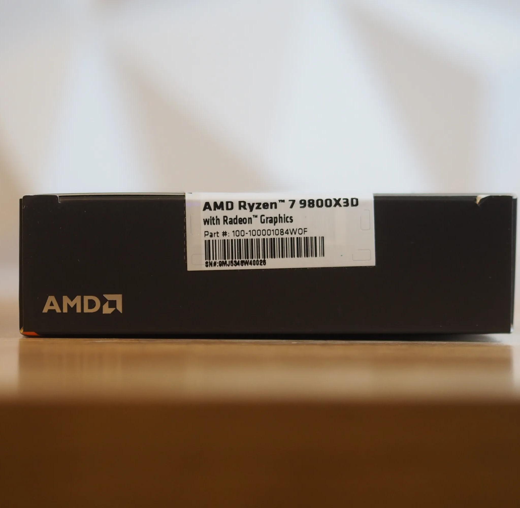 9800x3d Ryzen 7 Processor