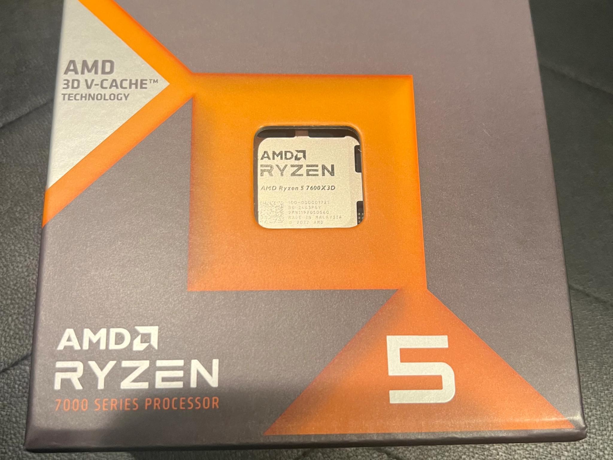 AMD Ryzen 5 7600X3D 6 Core 12 Thread AM5 CPU + Gigabyte B650 Gaming X AX V2 AMD AM5 ATX Motherboard