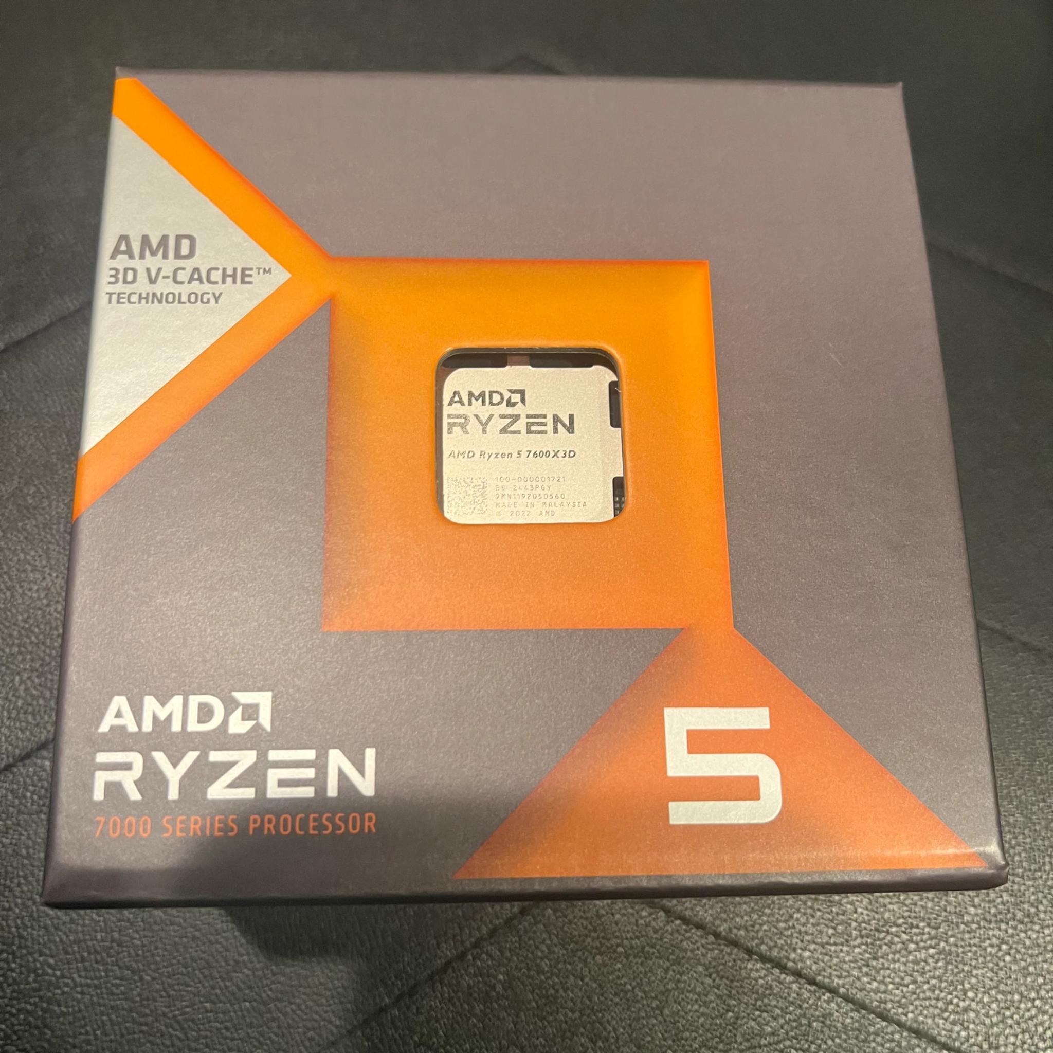 AMD Ryzen 5 7600X3D 6 Core 12 Thread AM5 CPU + Gigabyte B650 Gaming X AX V2 AMD AM5 ATX Motherboard
