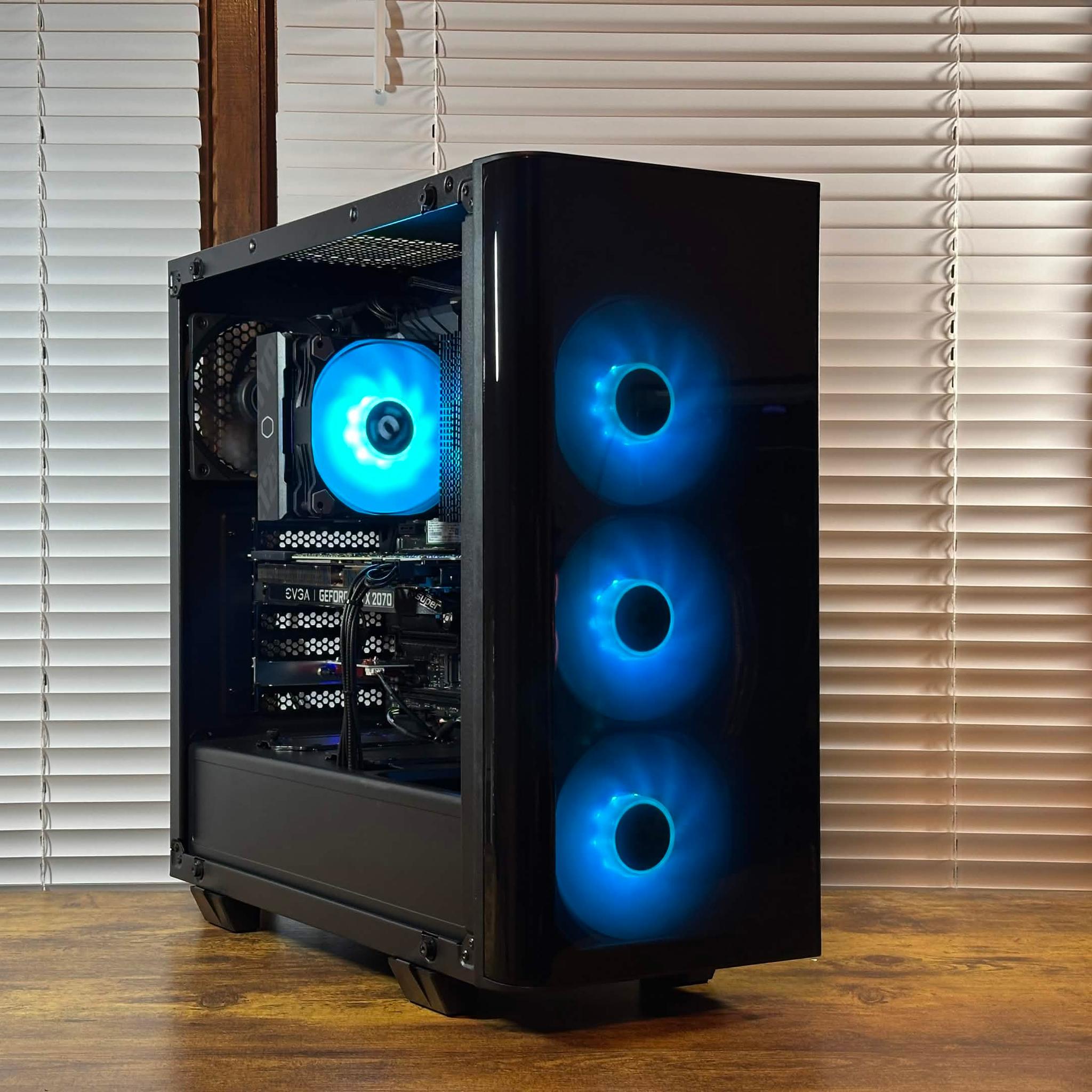 RTX 2070S 8GB | Ryzen 7 2700 | 16GB DDR4 | 512GB NVME | Win11 | WIFI | 1080P/1440P Gaming PC