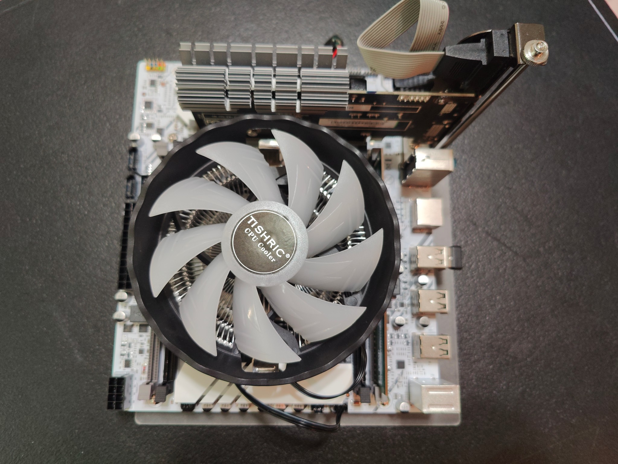 Open Air 10C 20T Xeon Nobara Linux Complete Test Bench /W Nvidia GT 730, 8GB DDR4, NonATX 300W PSU