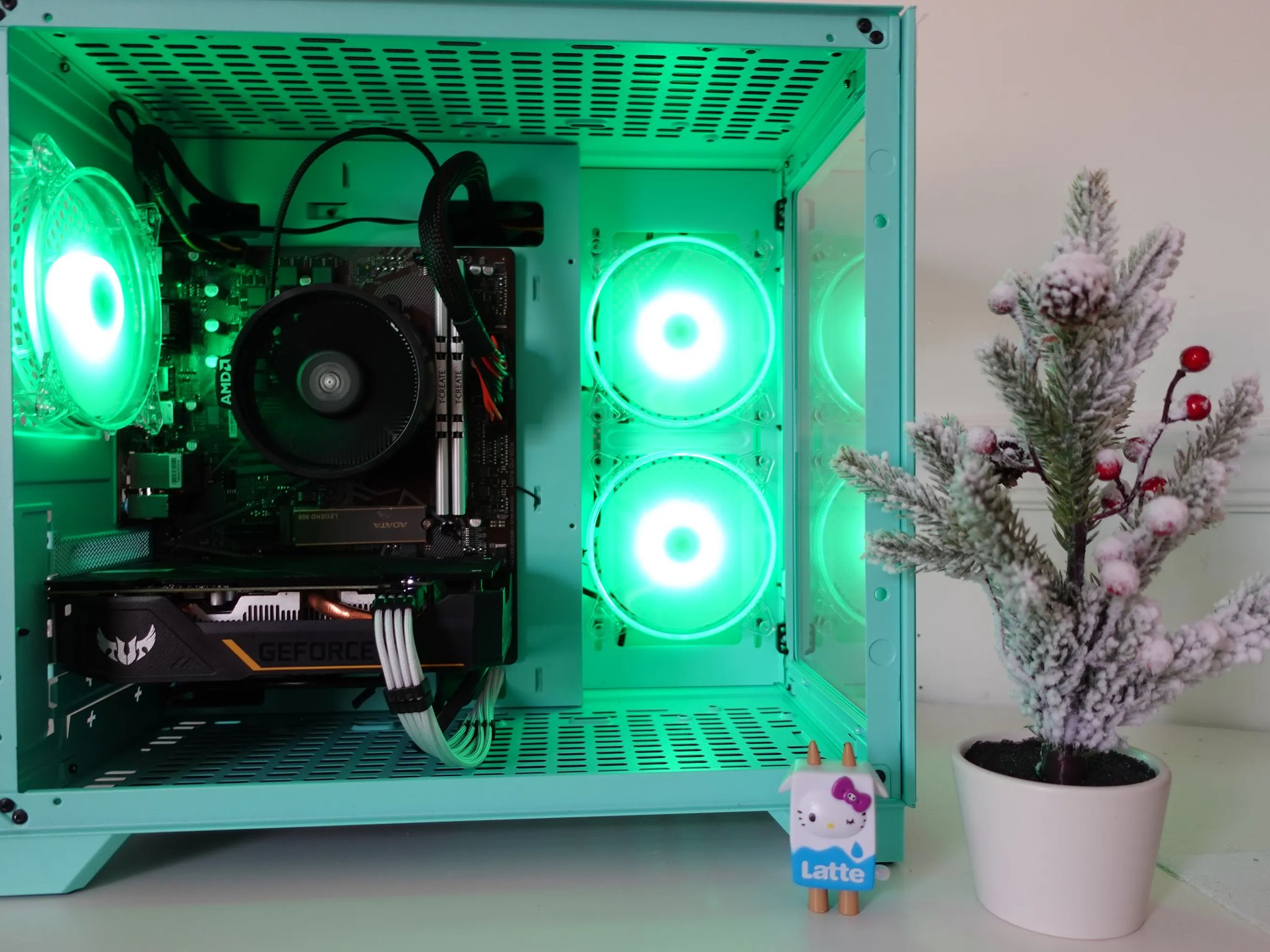 One of a kind Green Gamer with GTX 1660 SUPER GDDR6 Graphics Card