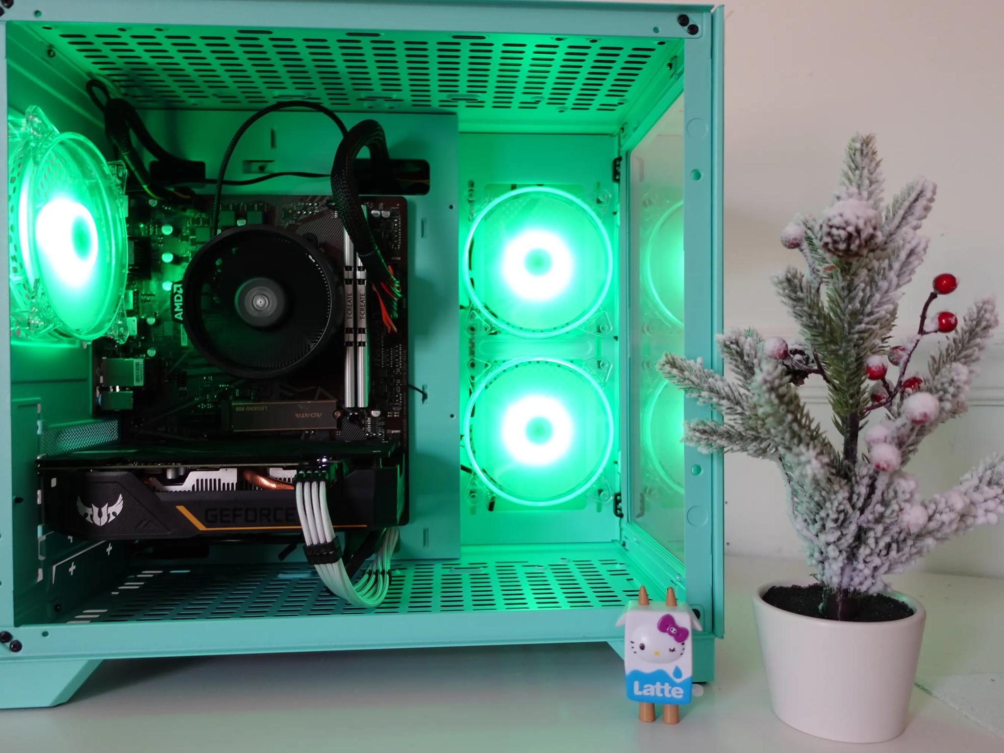 One of a kind Green Gamer with GTX 1660 SUPER GDDR6 Graphics Card