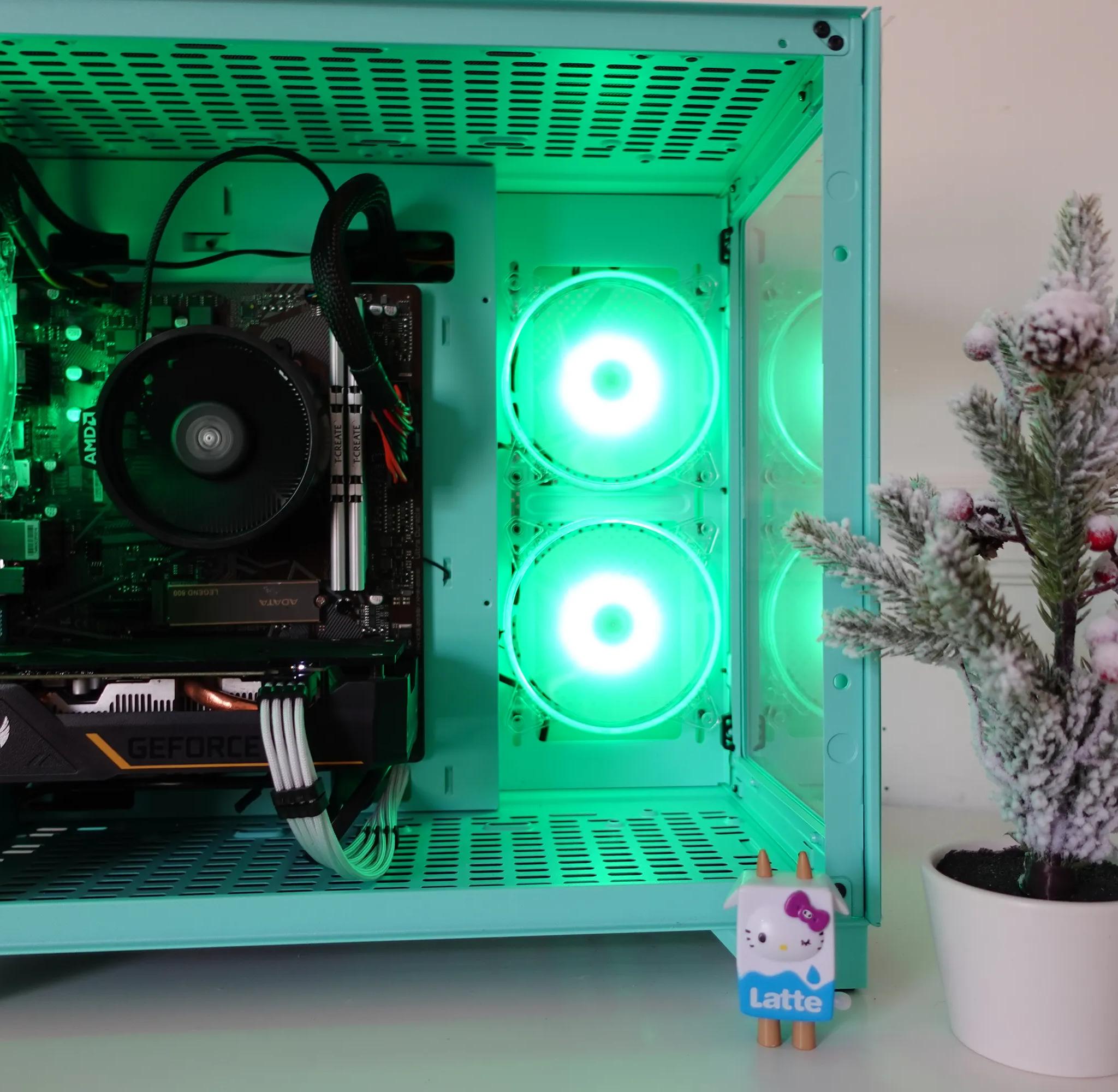 One of a kind Green Gamer with GTX 1660 SUPER GDDR6 Graphics Card