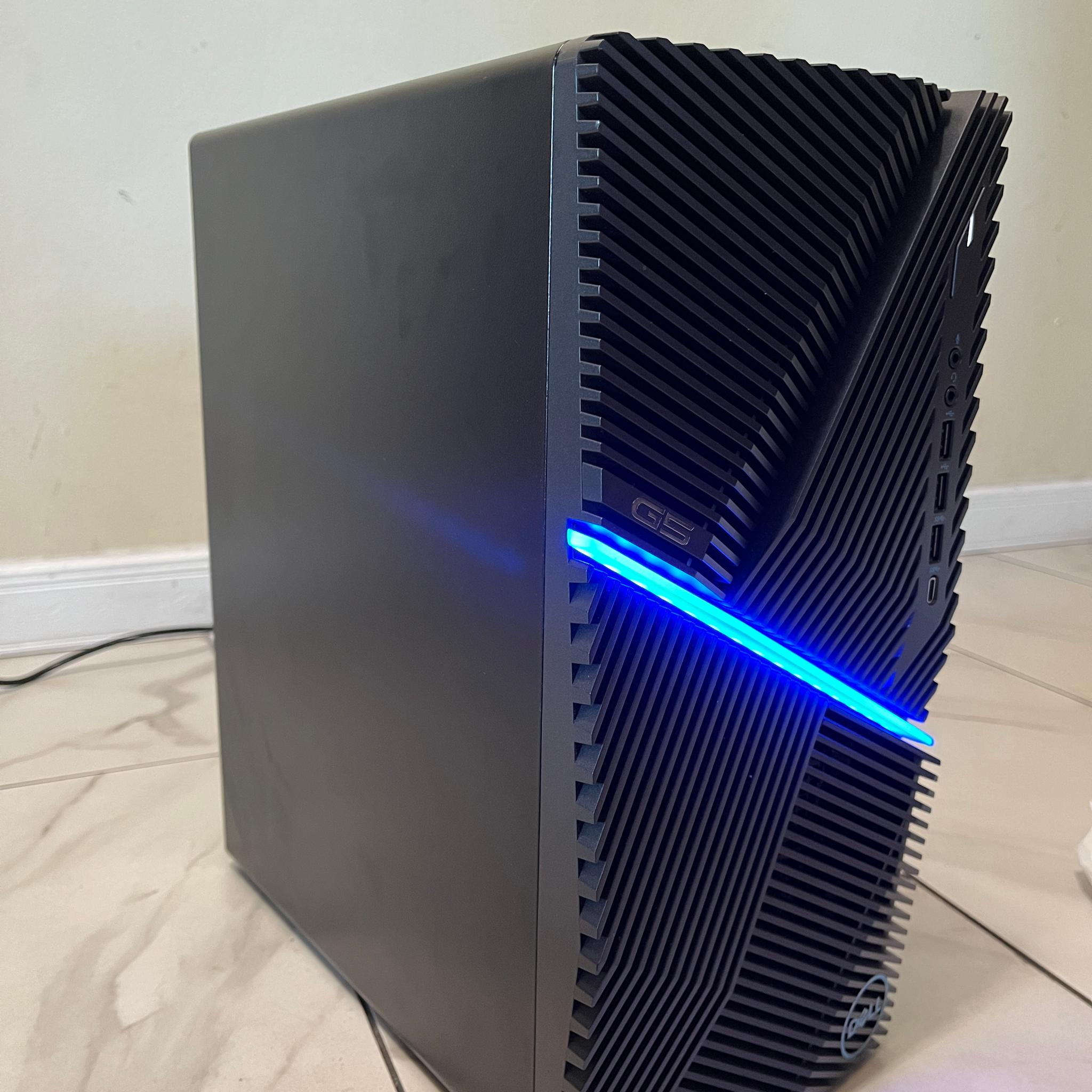 🟠🔥 NVIDIA RTX 5060, Intel i7-10700F, 16GB RAM, 1 TB SSD, High Performance Dell G5 5000 Gaming PC 🔵🖥️