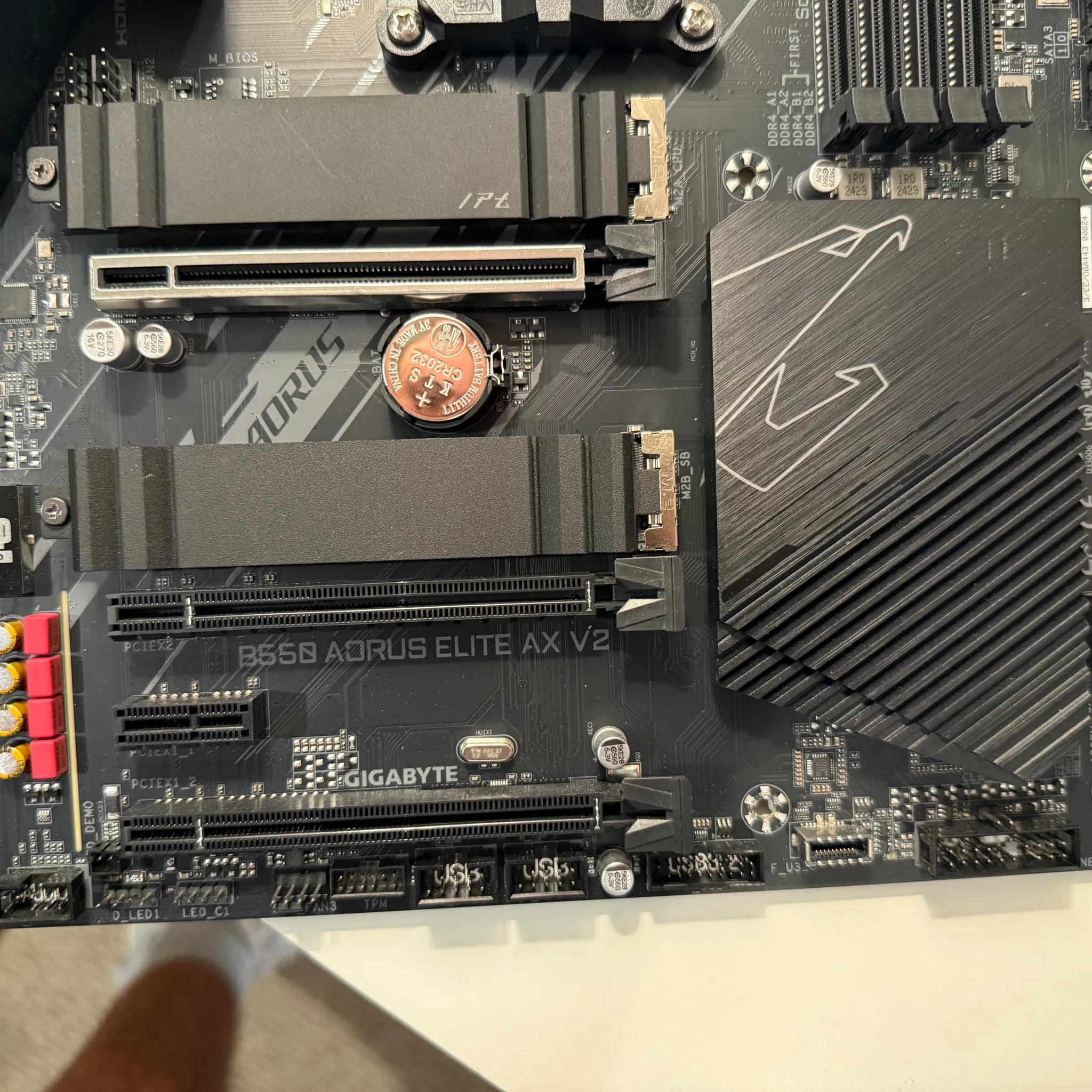 Gigabyte B550 Aorus Elite AX V2 | Wifi | Ships in Anti-Static bag and Original Box |