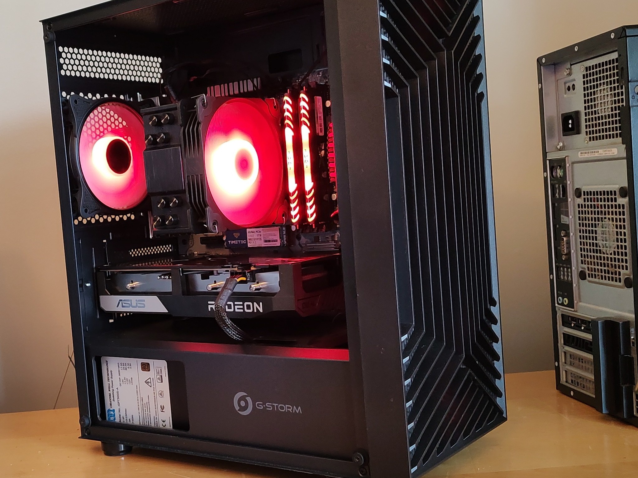 Gaming PC - Ryzen 5 3600, RX 6600XT, 16GB RAM / 1TB SSD, Added WIFI AX 3000