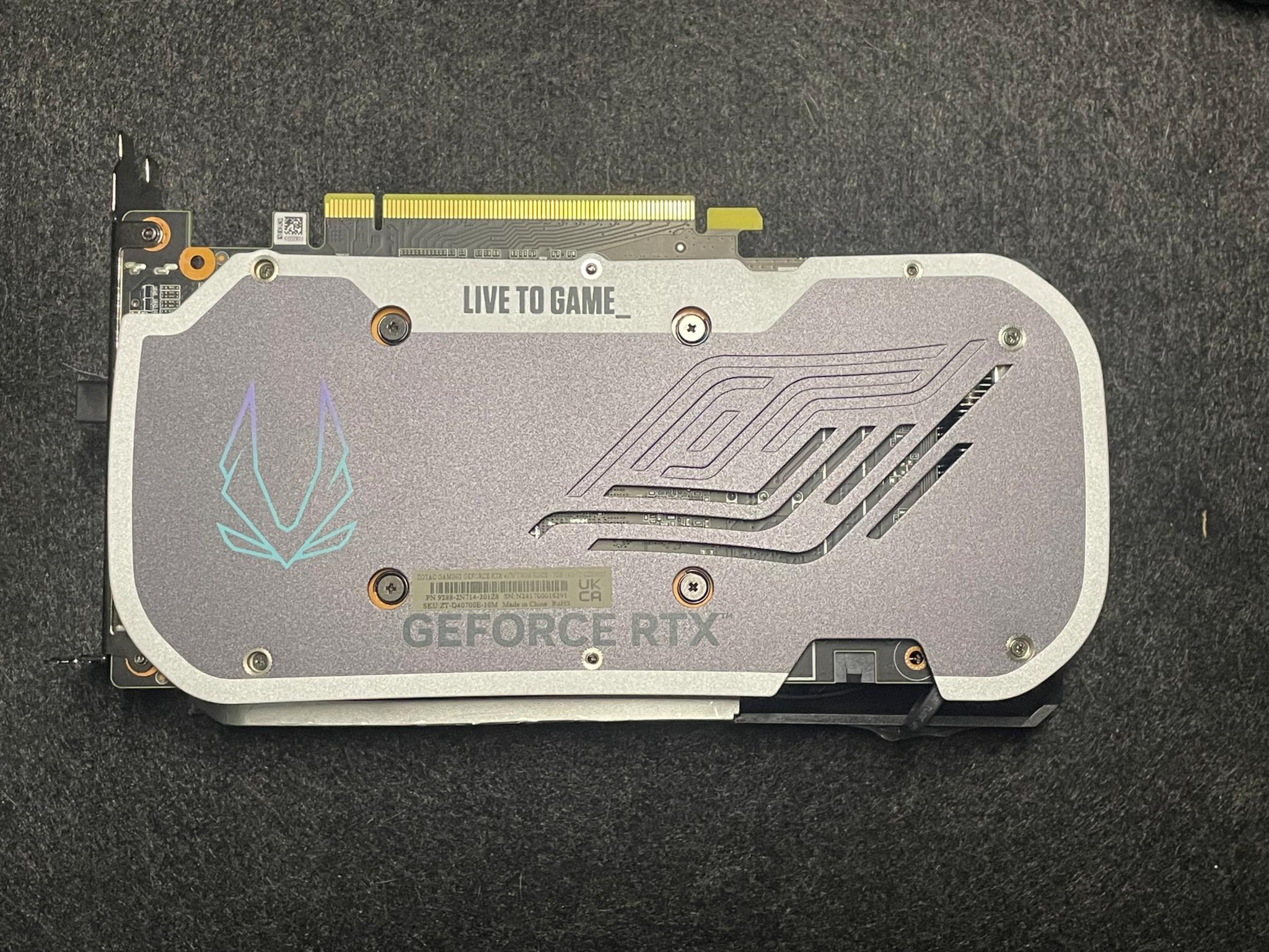 ZOTAC Gaming GeForce RTX 4070 Twin Edge OC GDDR6 DLSS 3 12GB