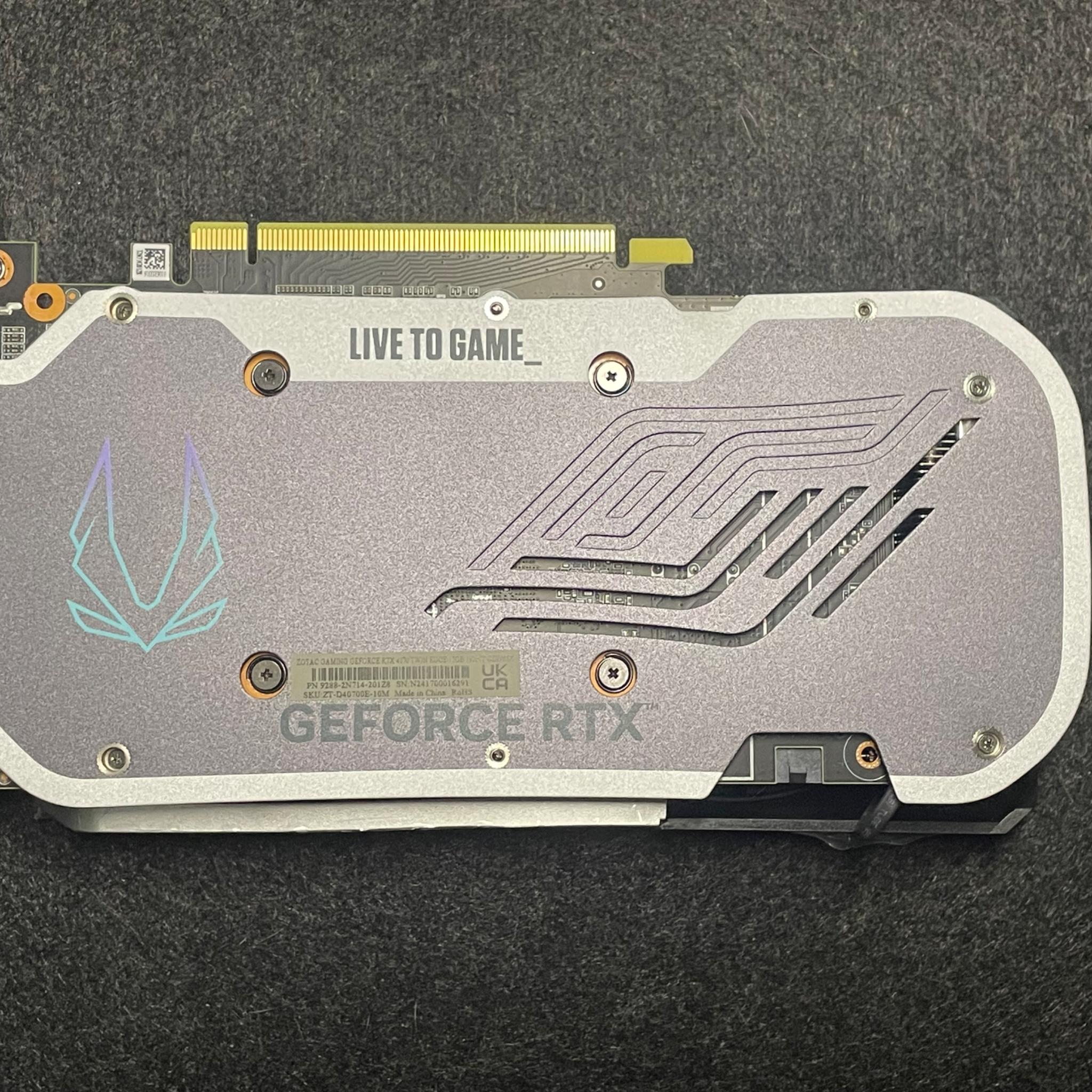 ZOTAC Gaming GeForce RTX 4070 Twin Edge OC GDDR6 DLSS 3 12GB