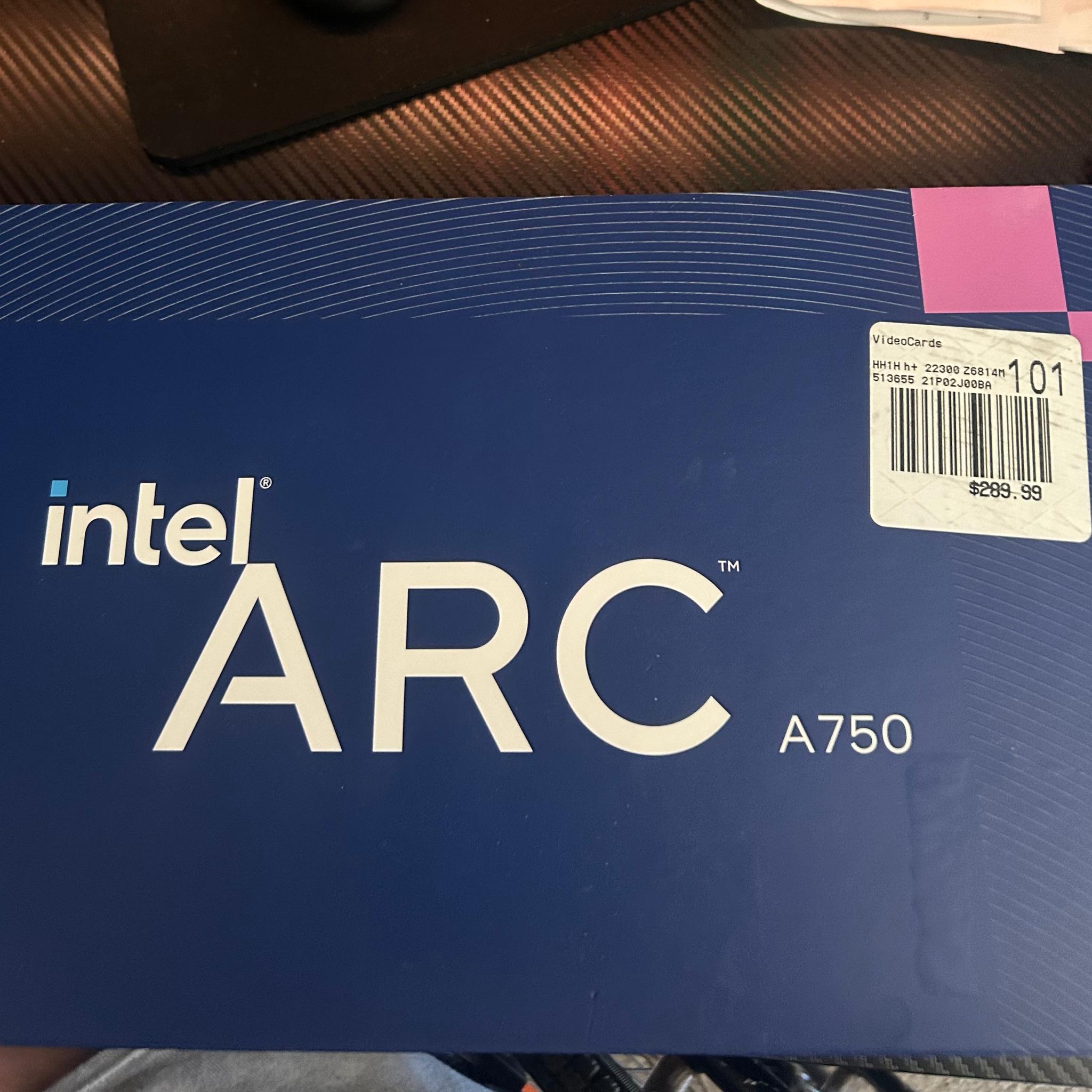 Intel Arc A750 Limited Edition