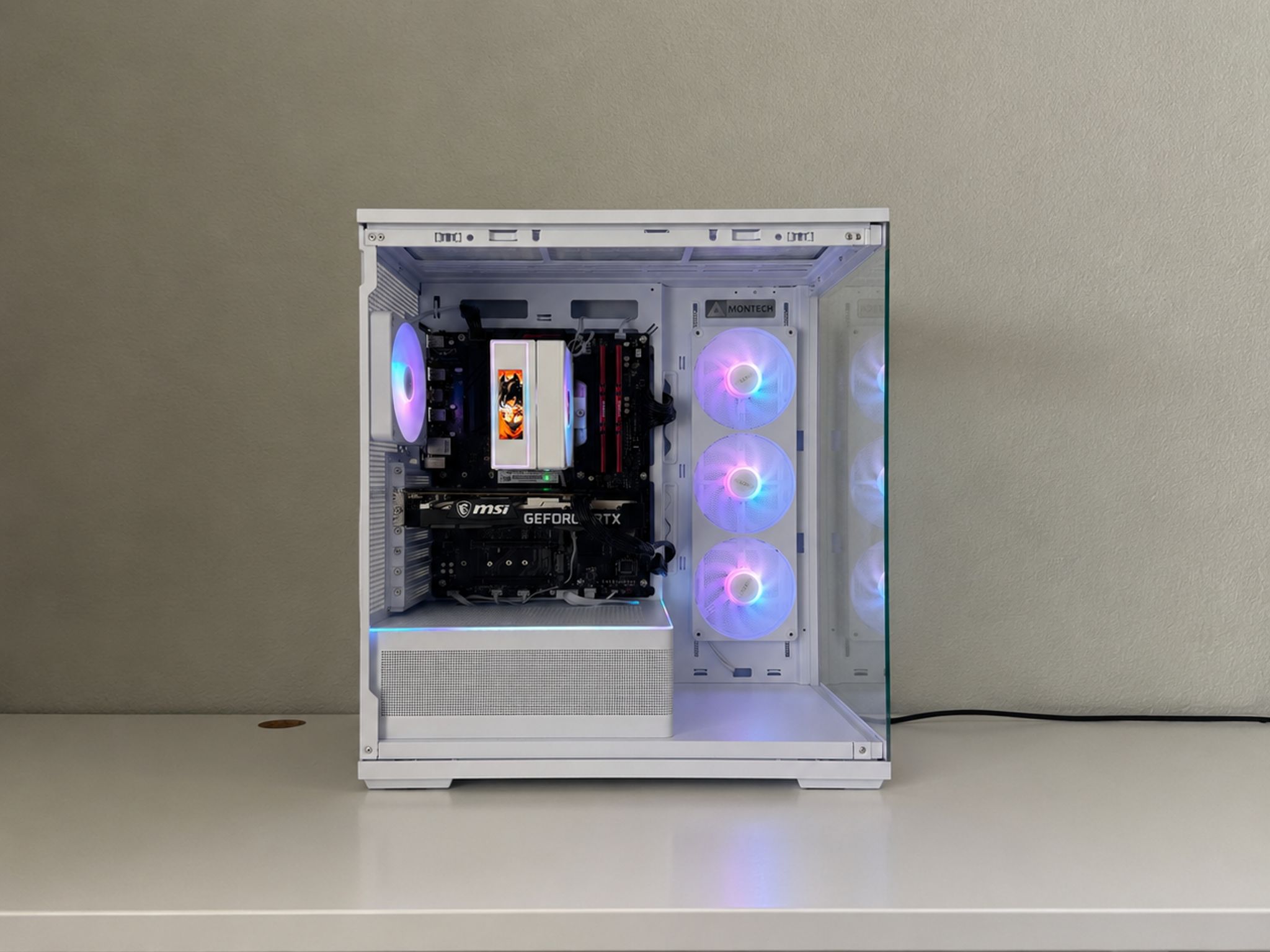 GeForce RTX 3060 Custom Gaming PC -  Ryzen 7 5700, 16GB RAM