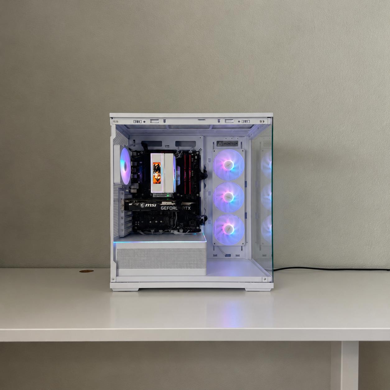GeForce RTX 3060 Custom Gaming PC -  Ryzen 7 5700, 16GB RAM