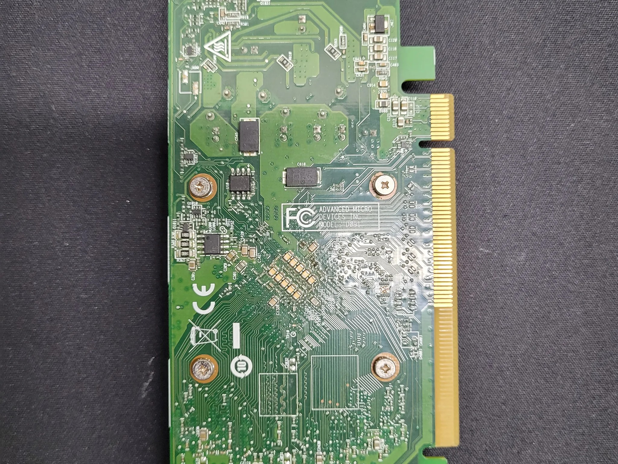 RX 550 - 4gb - No I/O Shield