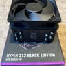 Cooler Master Hyper 212 Black CPU Air Cooler-PWM Fan-AMD Ryzen AM5/AM4-Intel LGA 1851/1700/1200