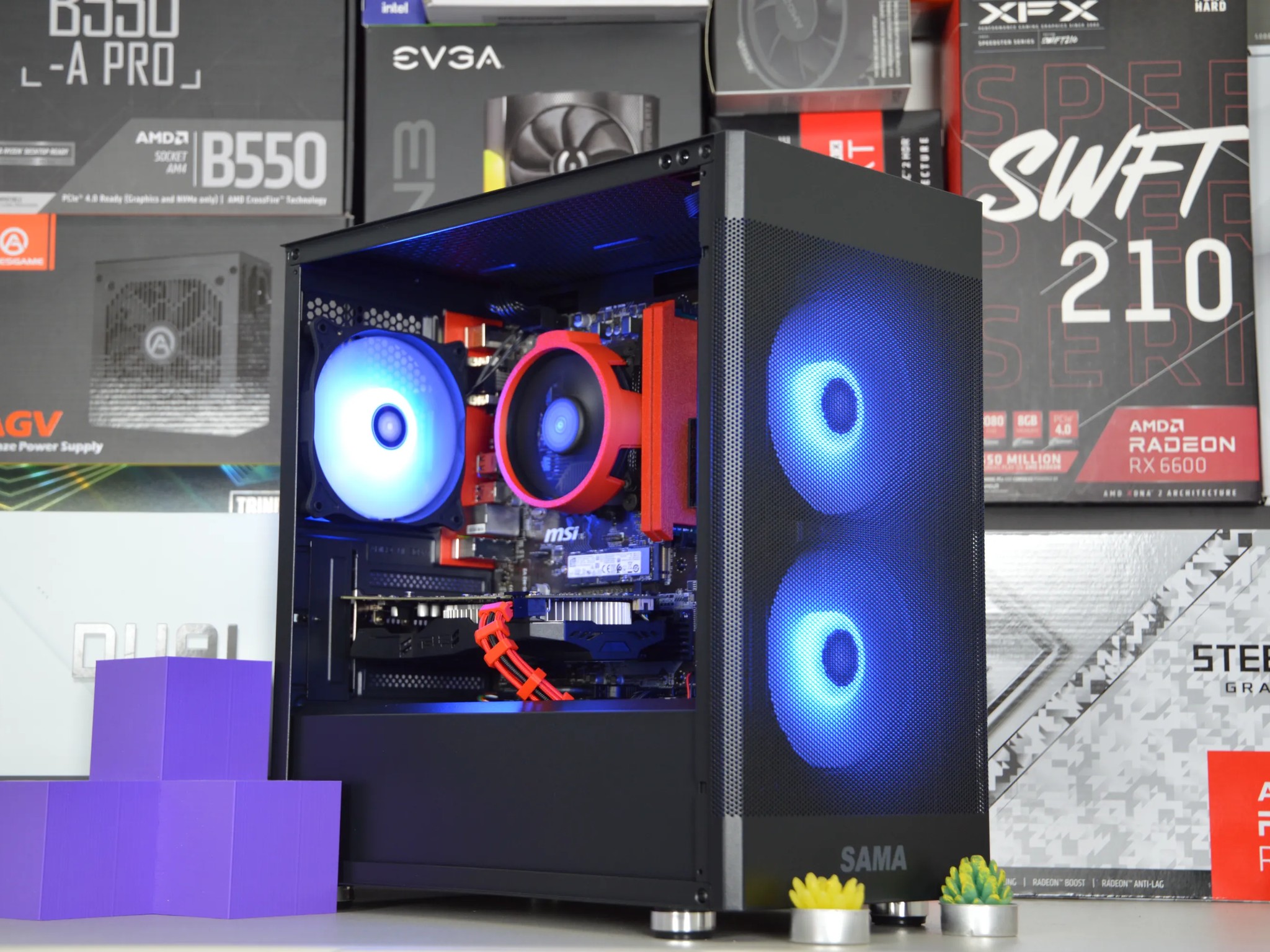 🥊130+ FPS BUDGET FORTNITE PC🥊| GTX 1060 6GB | RYZEN 3 2300X | 16GB DDR4 RAM | 512 GB SATA SSD |