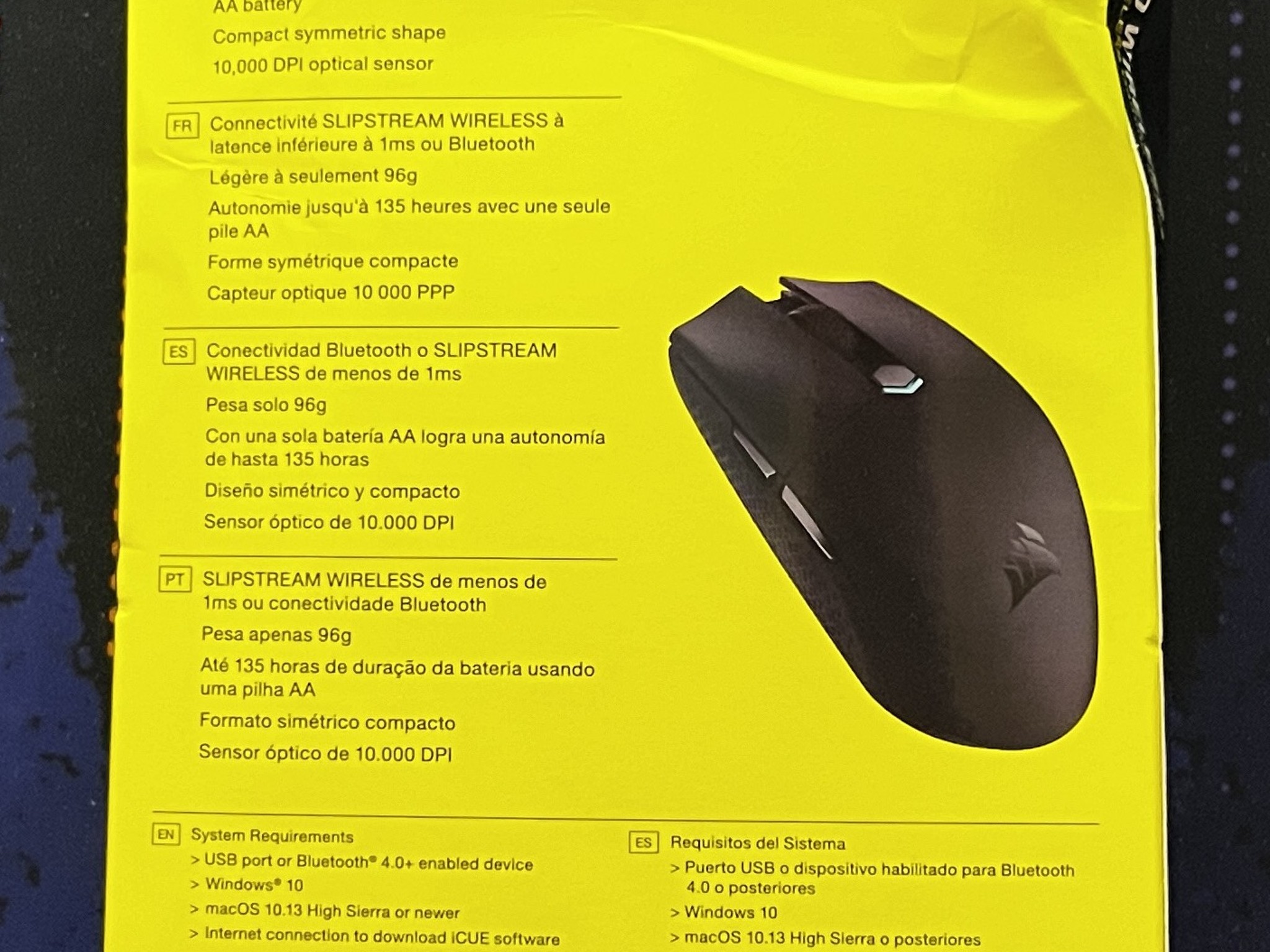 (On Sale! Until 8/9) Corsair Katar Pro Wireless Lightweight Gaming Mouse