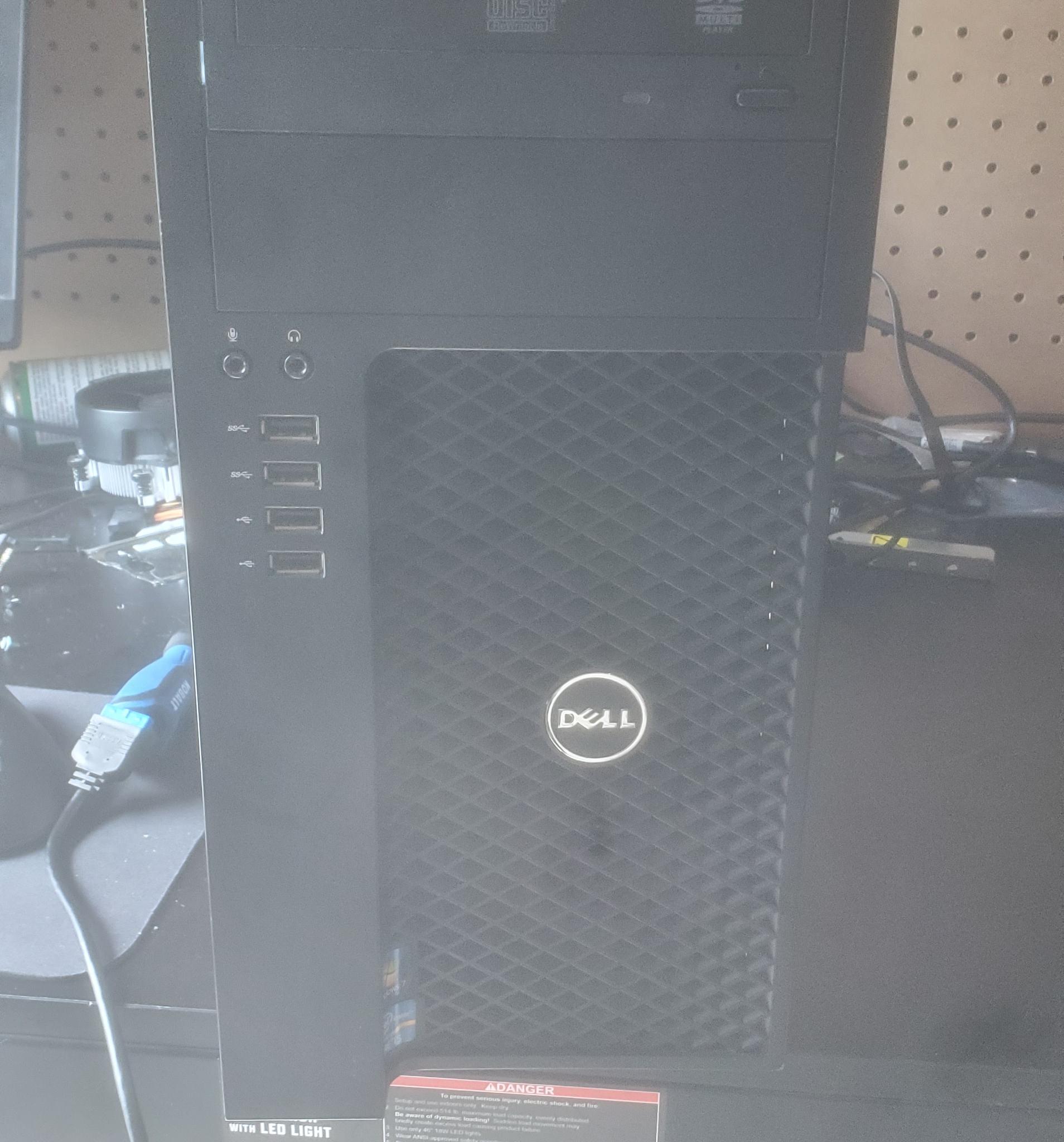 Dell Precision T1650 Budget P2P Gaming PC | Win11 | RX 470 | Xeon E3-1265L V2 | 12 GB | 500GB HDD