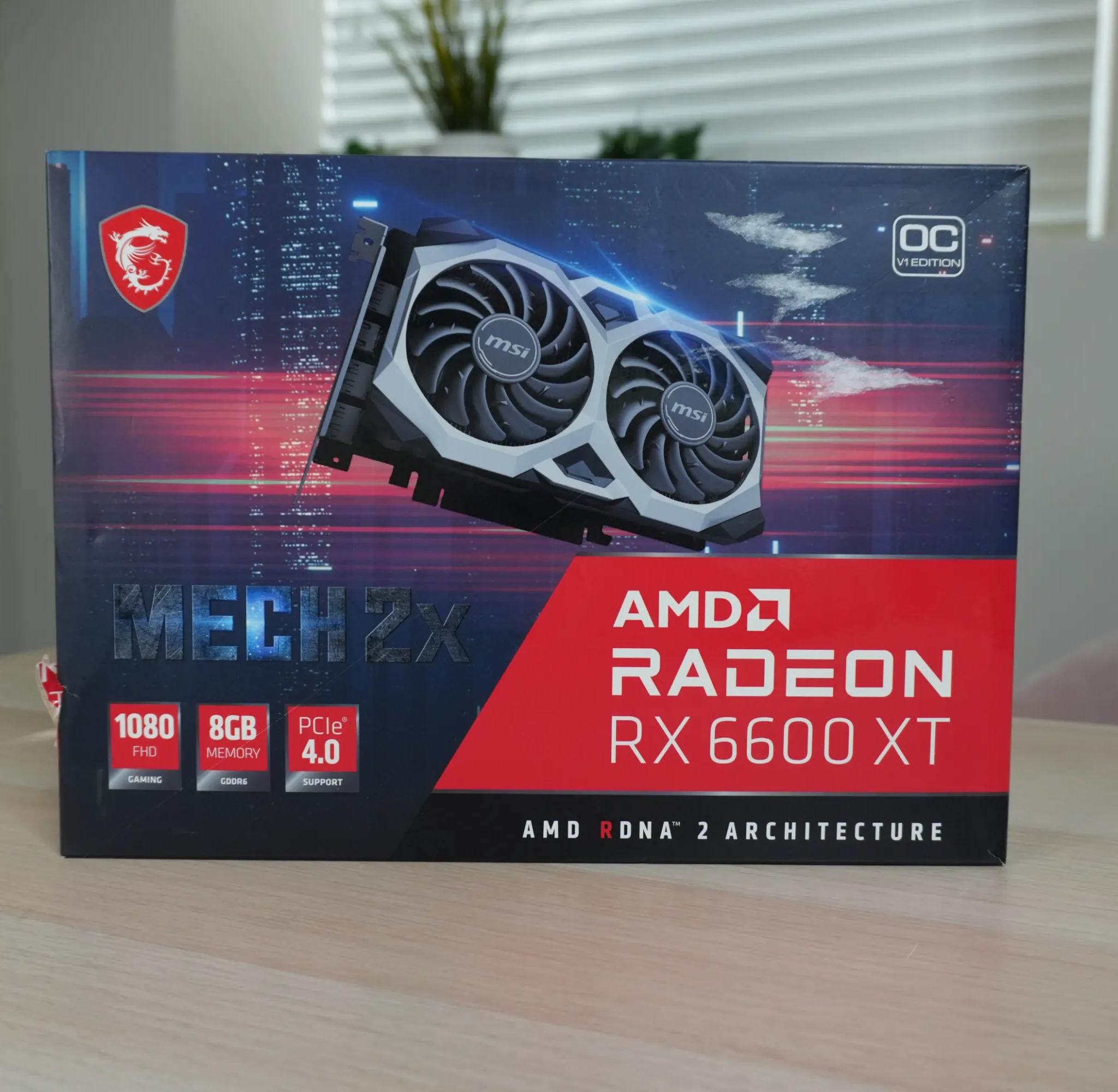MSI RX 6600 XT MECH 2X