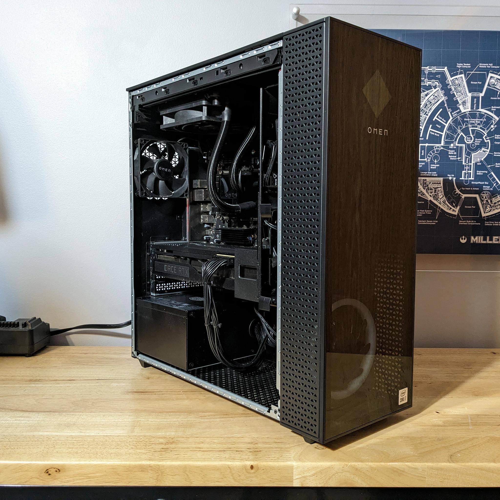 Omen Gaming Desktop - RTX 3080 10GB, i7 10700KF, 32GB RAM, 1TB NVME SSD