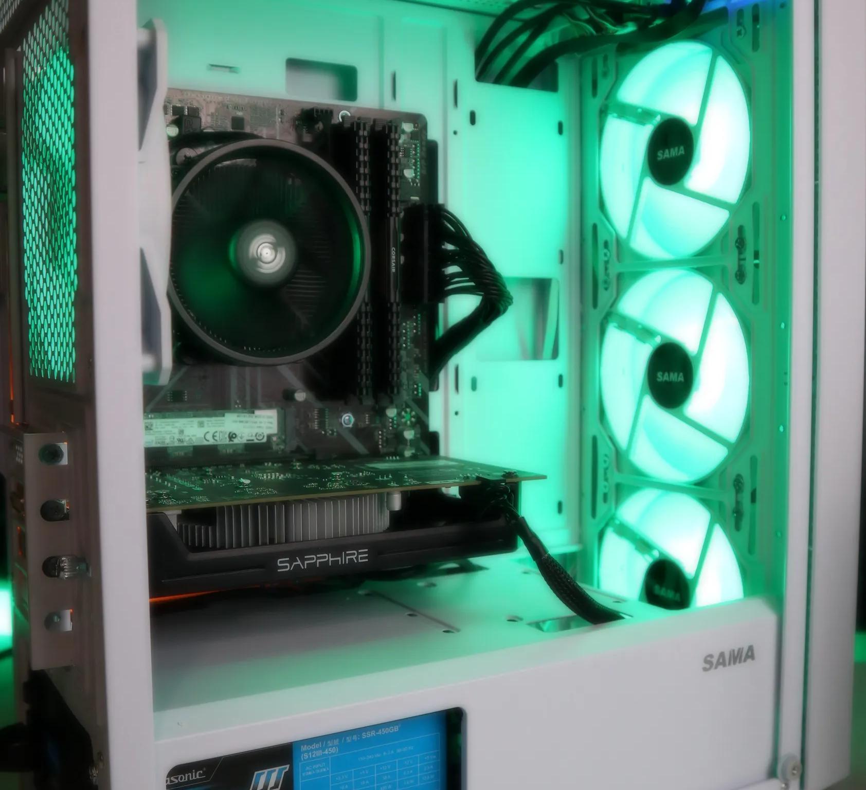 FB-AD  | Ryzen 3 2300X/RX 560 4GB Gaming PC