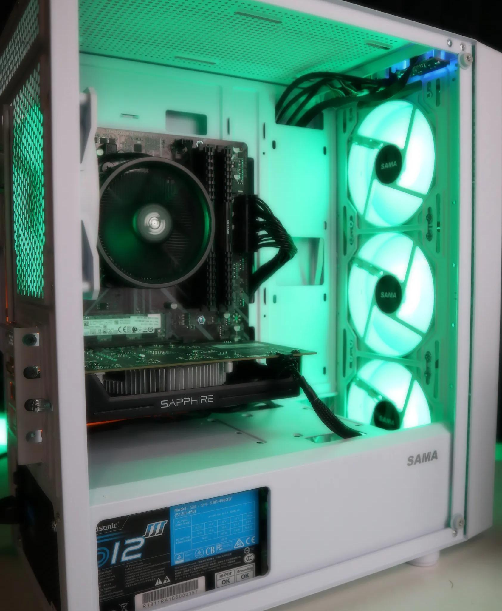 FB-AD  | Ryzen 3 2300X/RX 560 4GB Gaming PC
