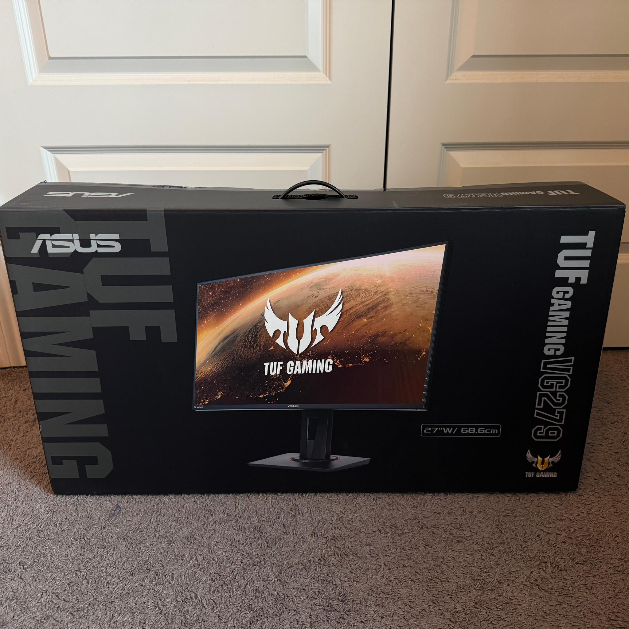 ASUS TUF Gaming 27” 1080P 165Hz Monitor (VG279QR) LIKE NEW CONDITION