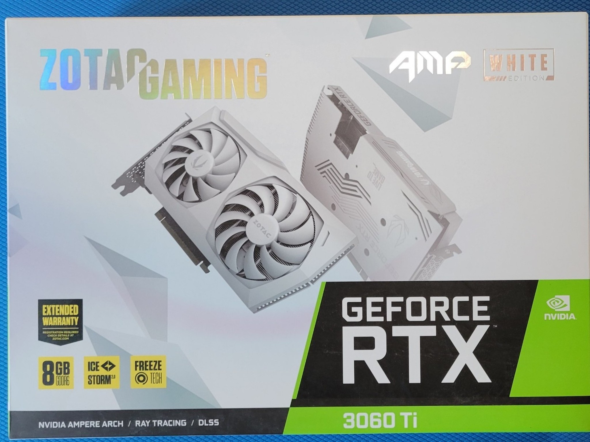 Zotac RTX 3060Ti AMP White Edition Graphics Card