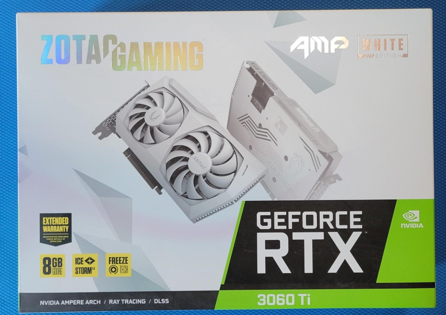 Zotac RTX 3060Ti AMP White Edition Graphics Card