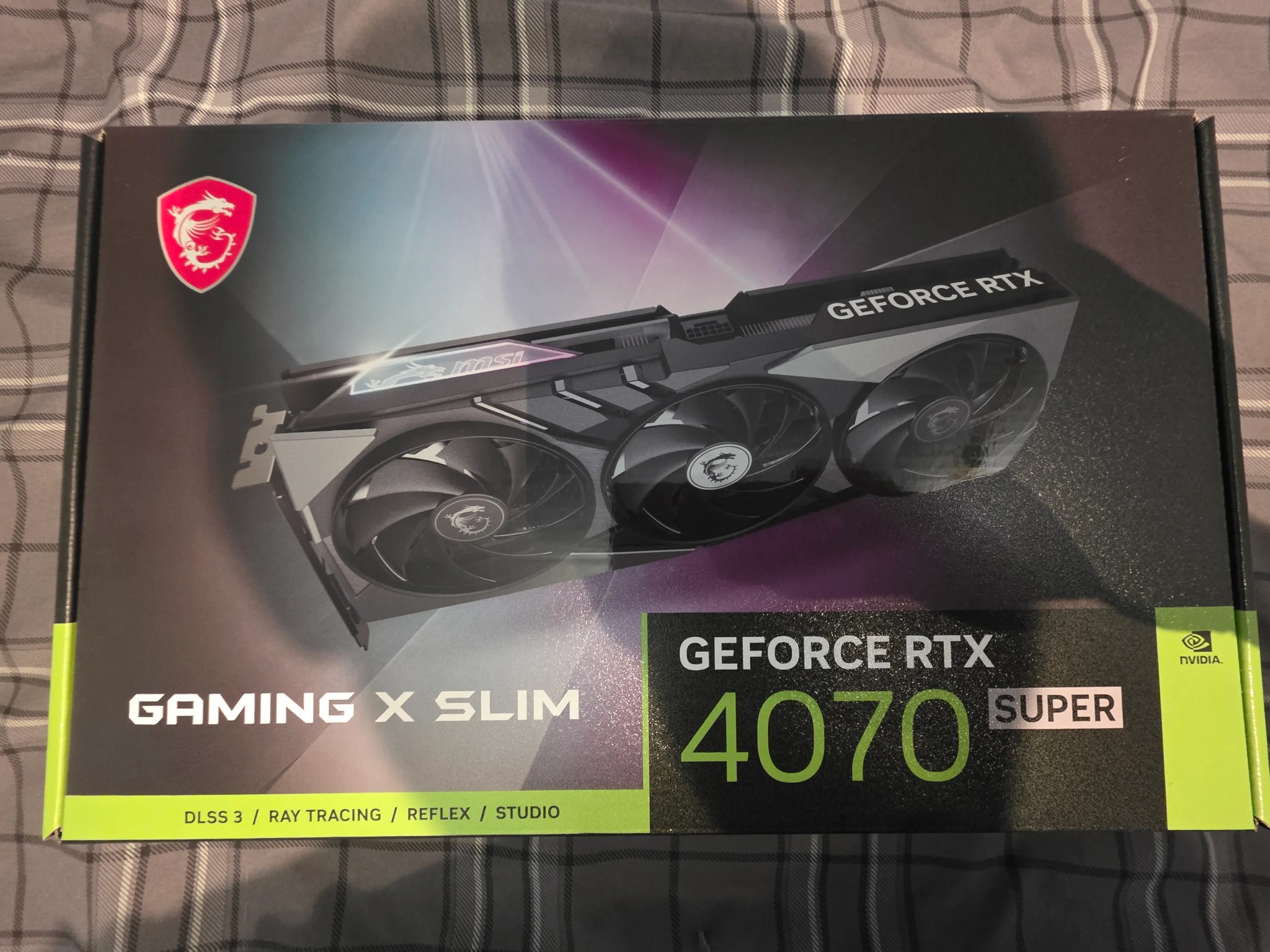 USED MSI Geforce RTX 4070 Super Gaming X Slim