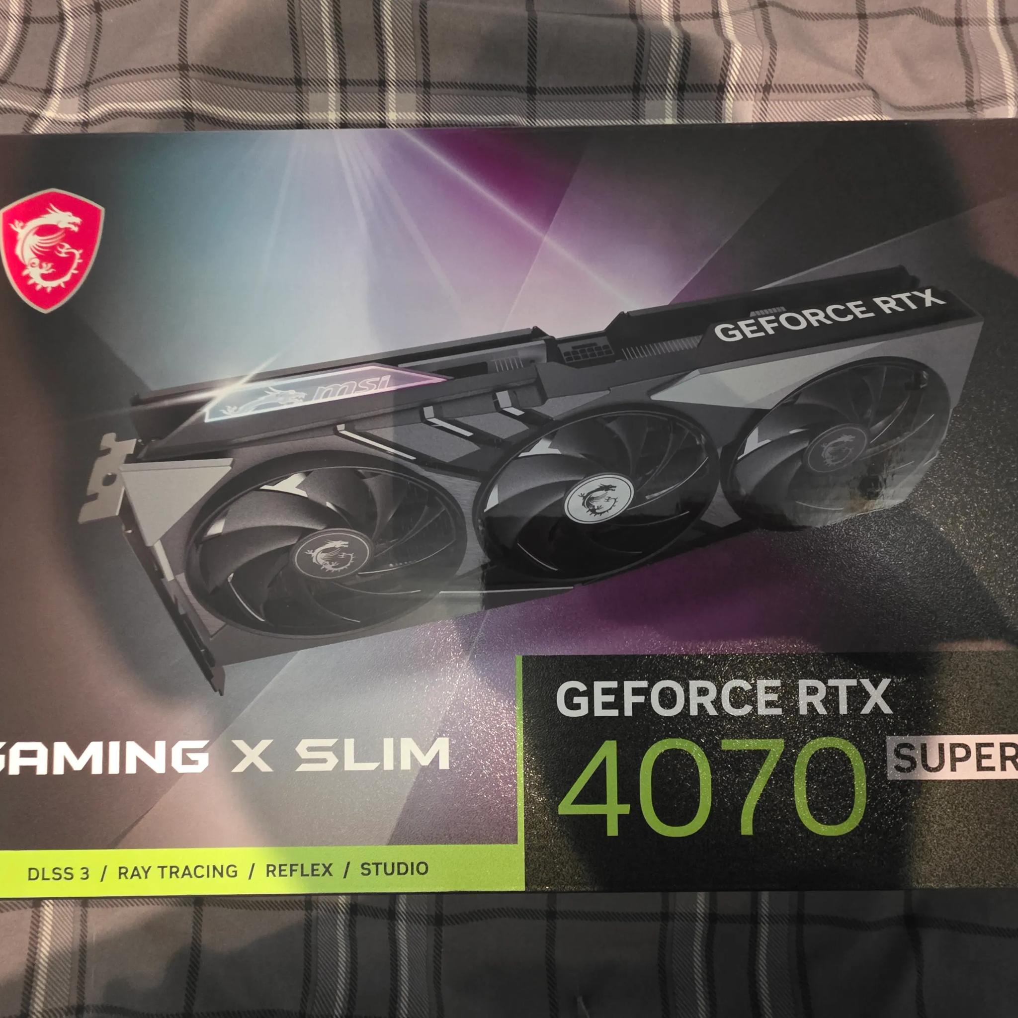 USED MSI Geforce RTX 4070 Super Gaming X Slim