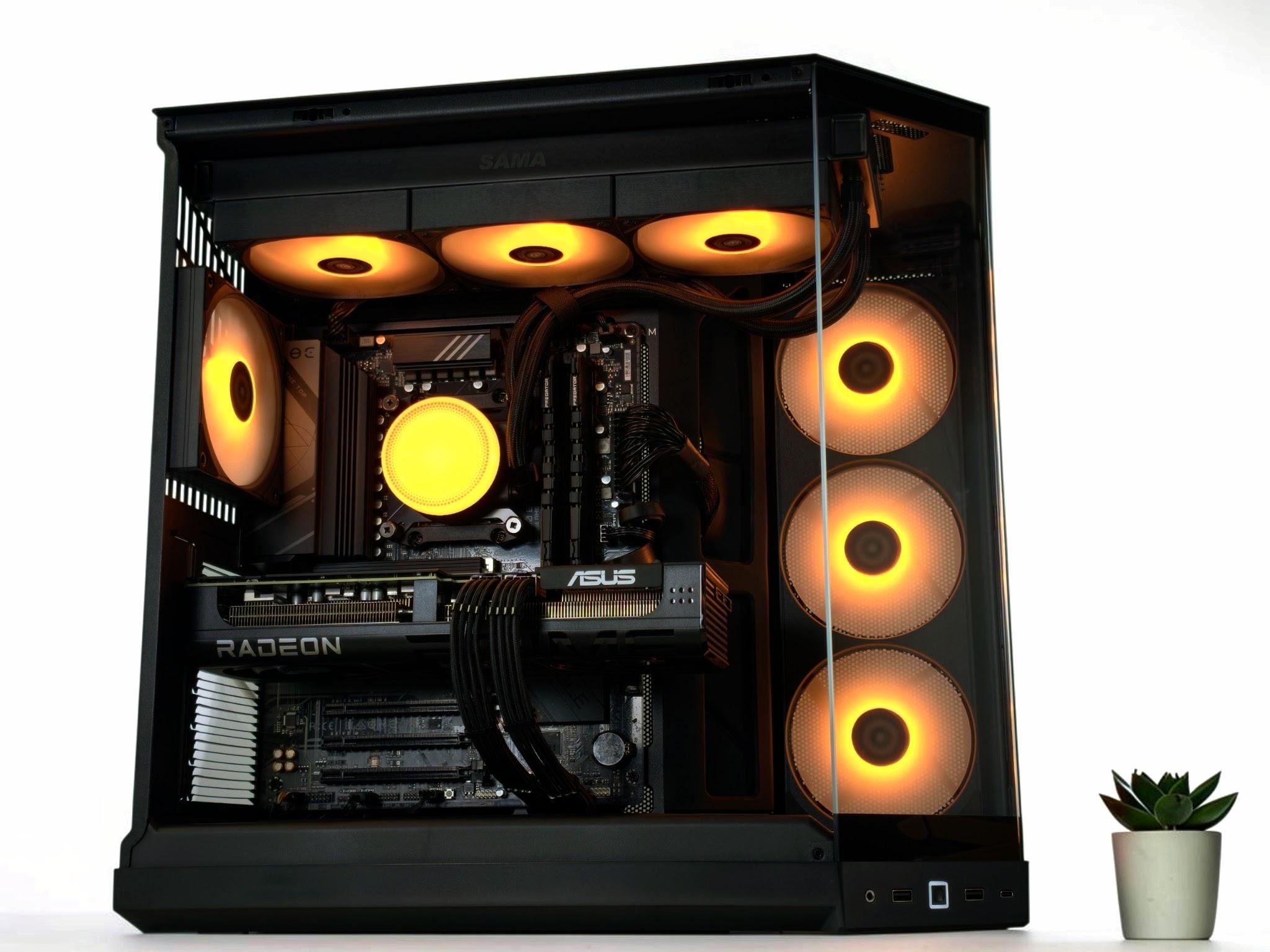 🪐🟠Titan🌌 AMD RX 9070 GRE 🌌AMD Ryzen 7 8700F🌌16GB DDR5🌌1TB NVME