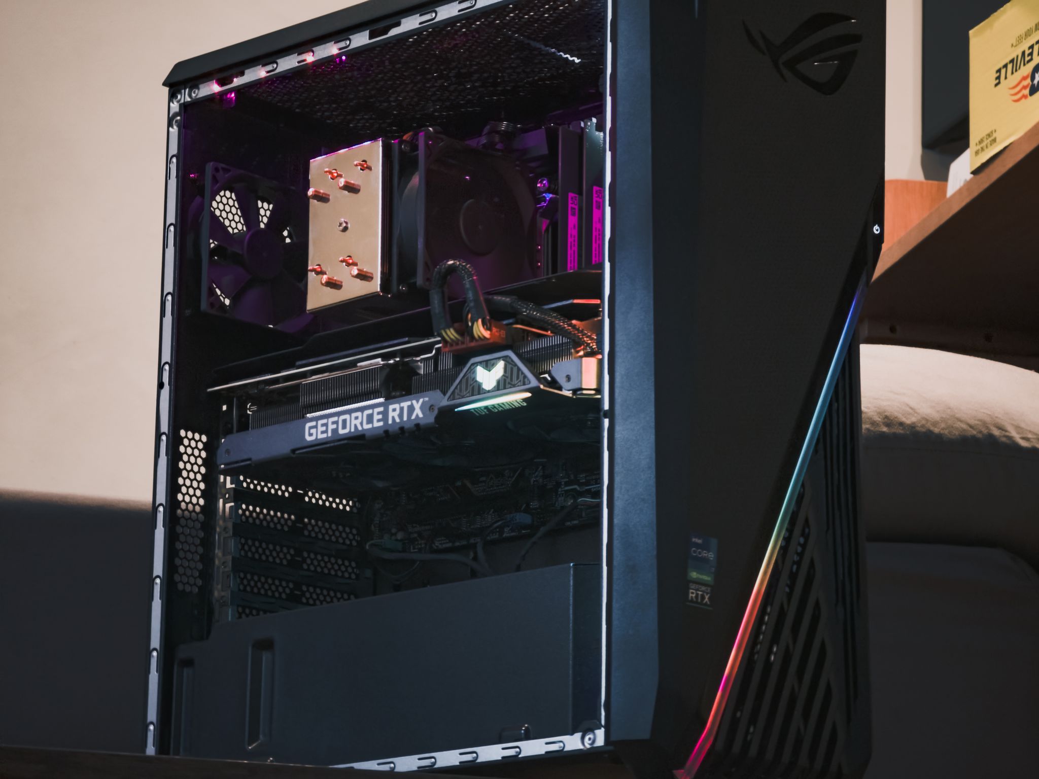 ASUS ROG RTX 3080/ I7 12700KF Gaming PC Computer