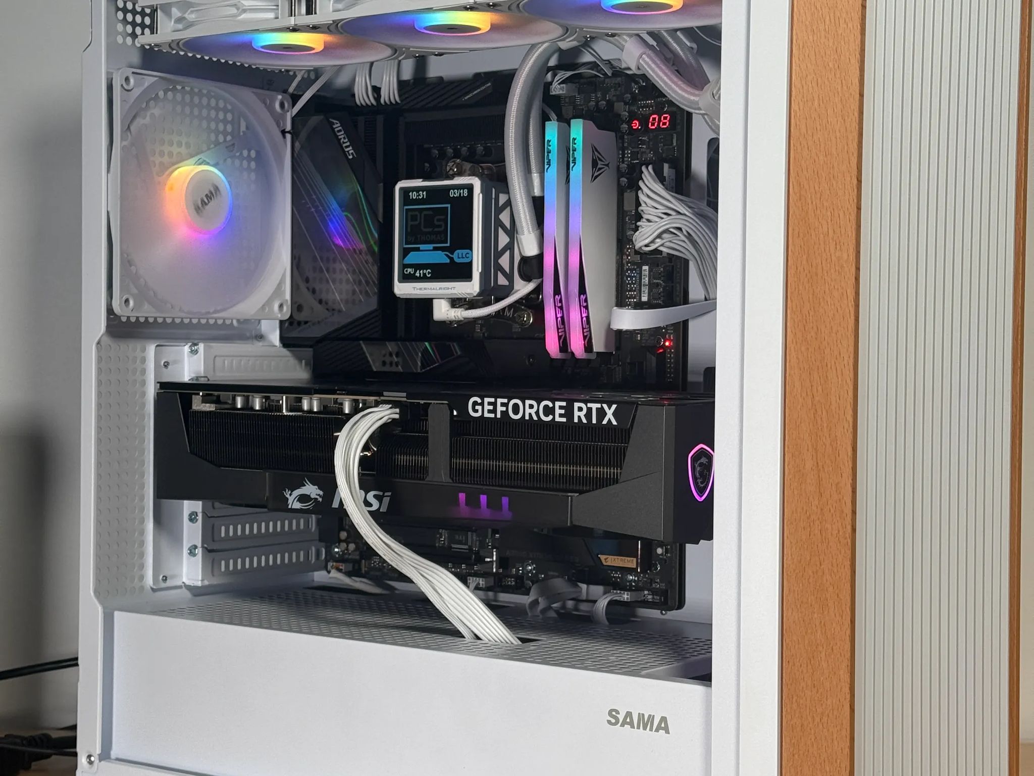 RTX 5090 Workstation/Gaming PC Ryzen 9950x3D 96GB DDR5 4TB NVME