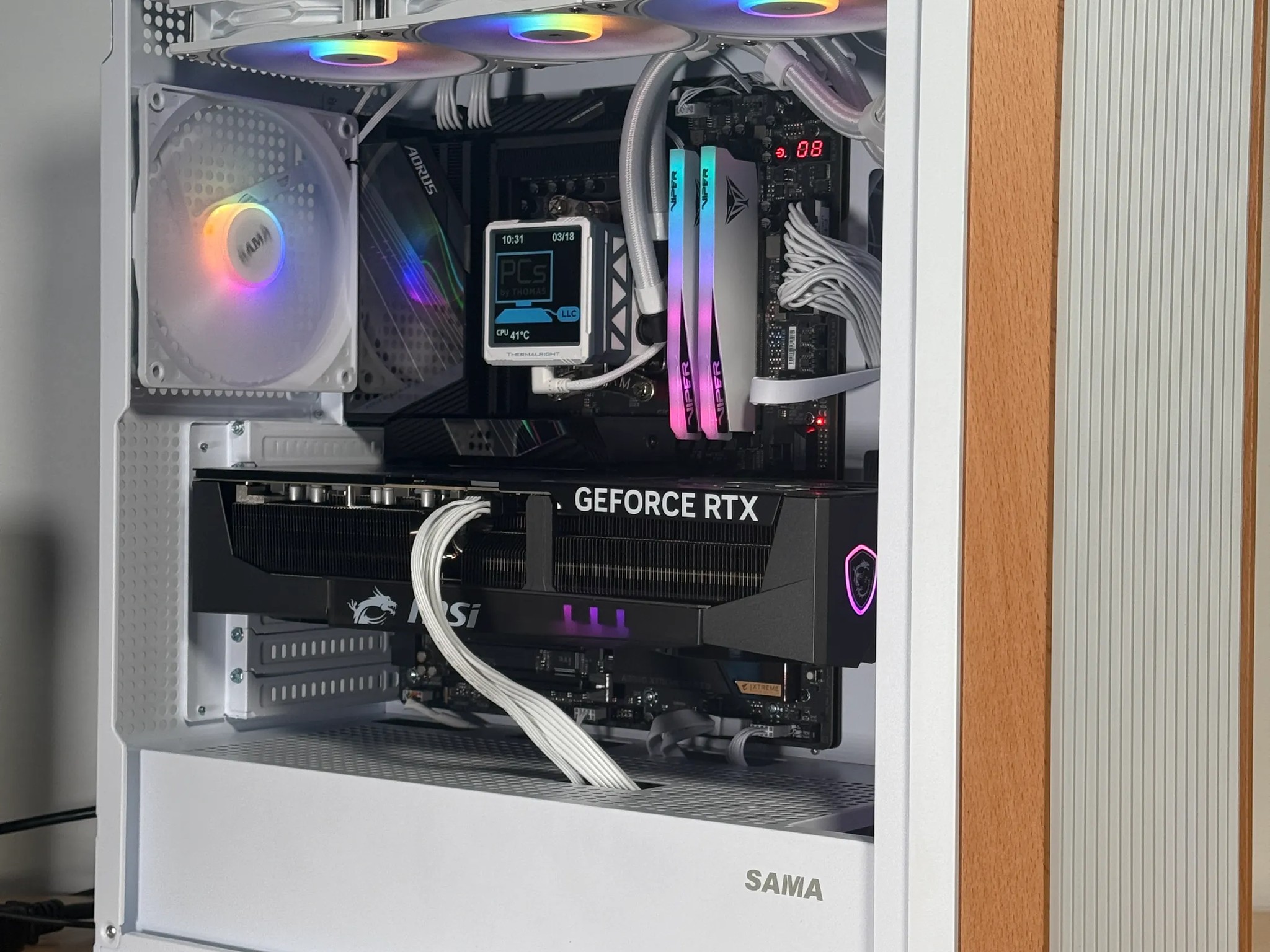 RTX 5090 Workstation/Gaming PC Ryzen 9950x3D 96GB DDR5 4TB NVME