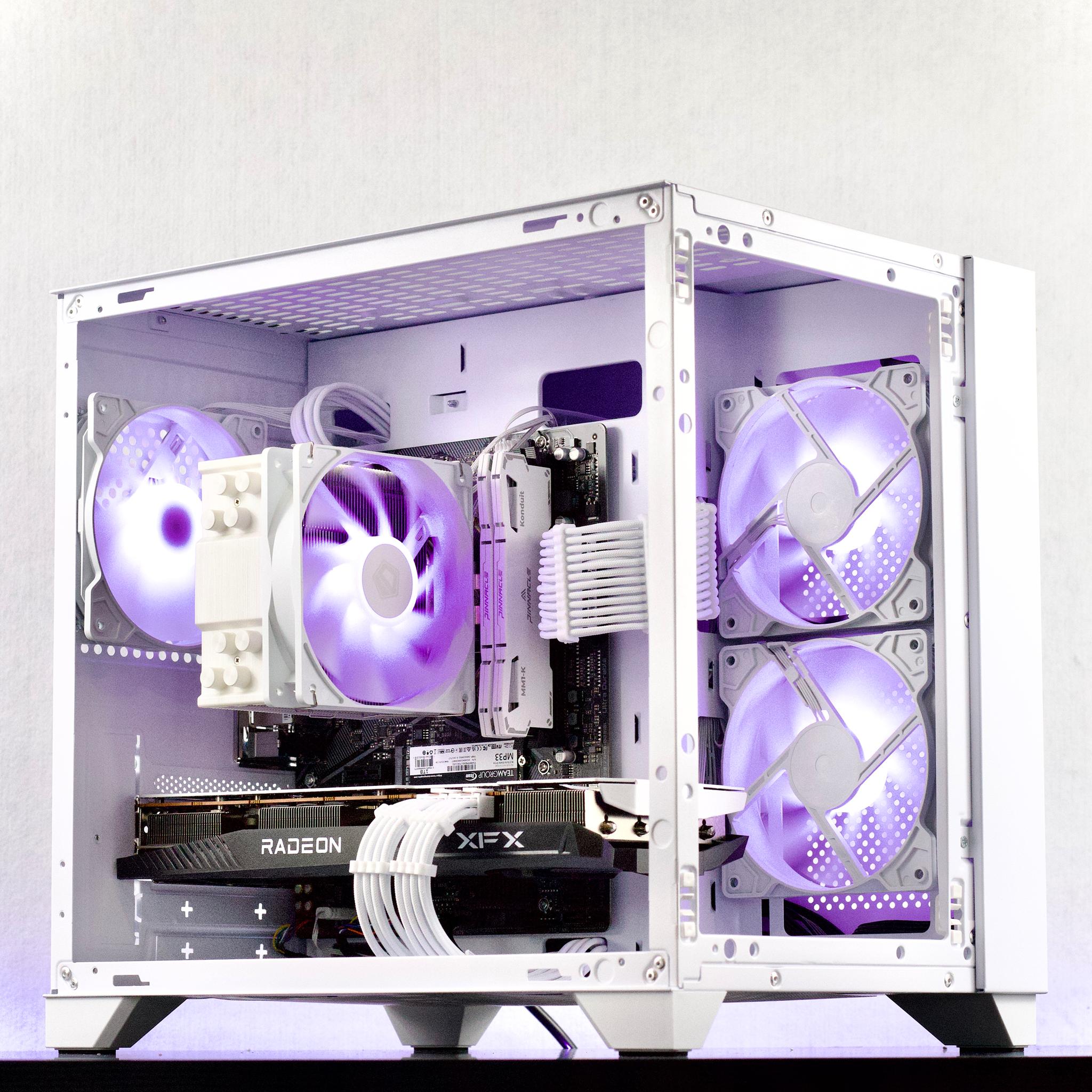 🐻‍❄️🤍☃️ Gaming PC - RX 6700 10G ❄️ Ryzen 5 3600 ❄️ 16GB DDR4 ❄️ 1TB NVMe SSD