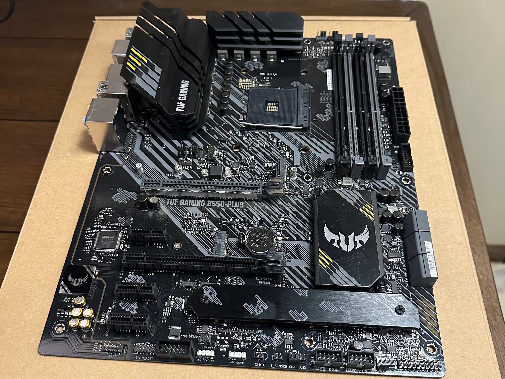 Asus TUF GAMING B550-PLUS ATX AM4 Motherboard | Jawa