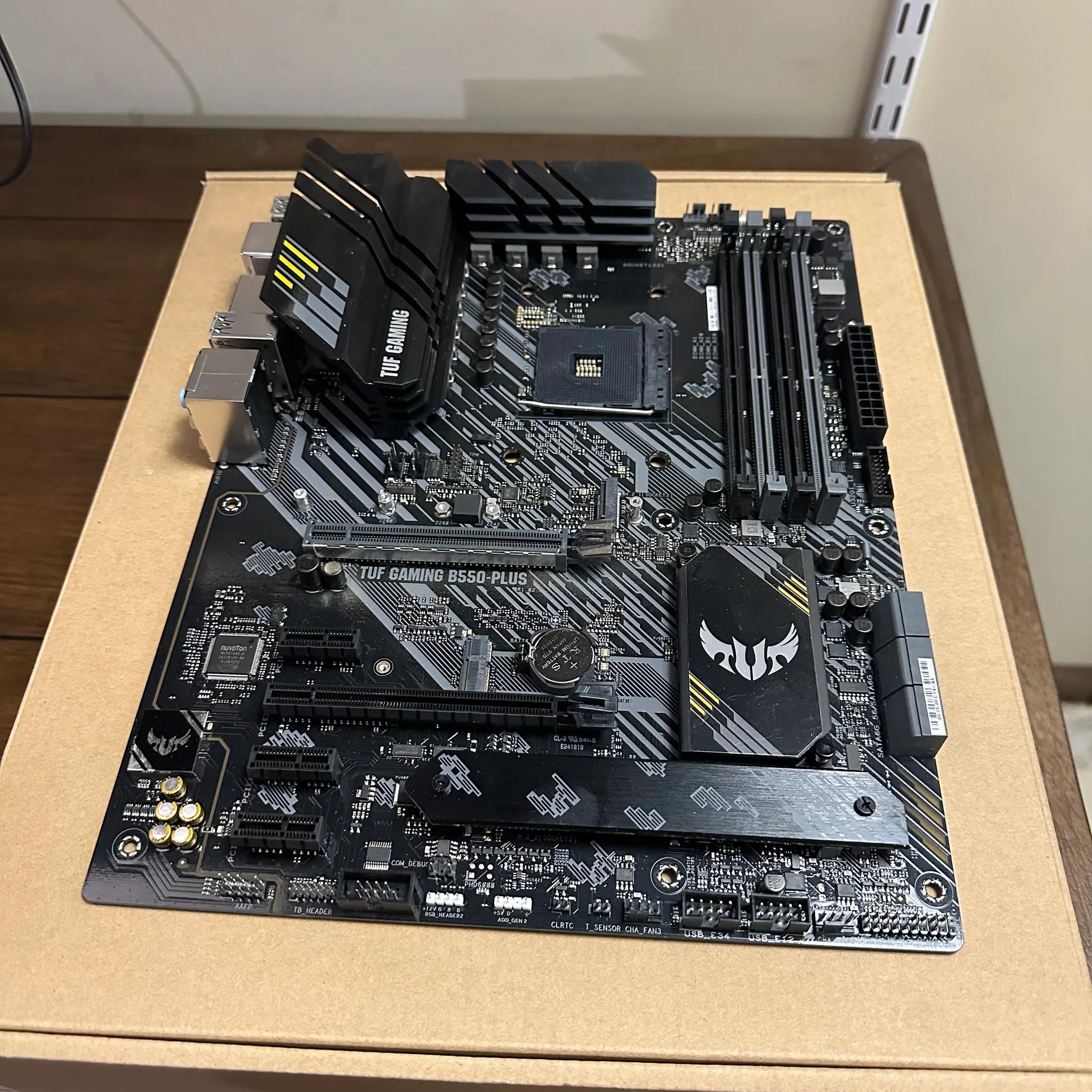 Asus TUF GAMING B550-PLUS ATX AM4 Motherboard
