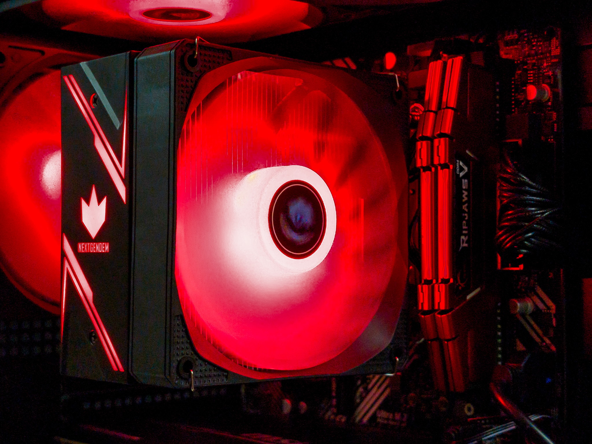 ❤️🖤 RX 5700XT / Ryzen 5 5500 / 16GB Gaming PC 🖤❤️